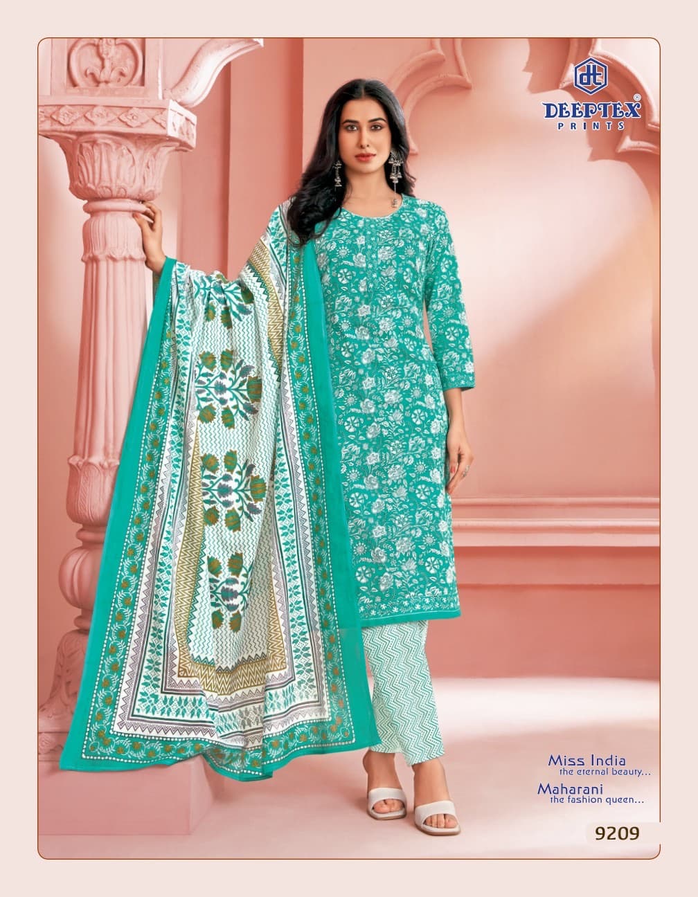 Deeptex Miss India Vol 92 Cotton printed dress material jetpur wholesale