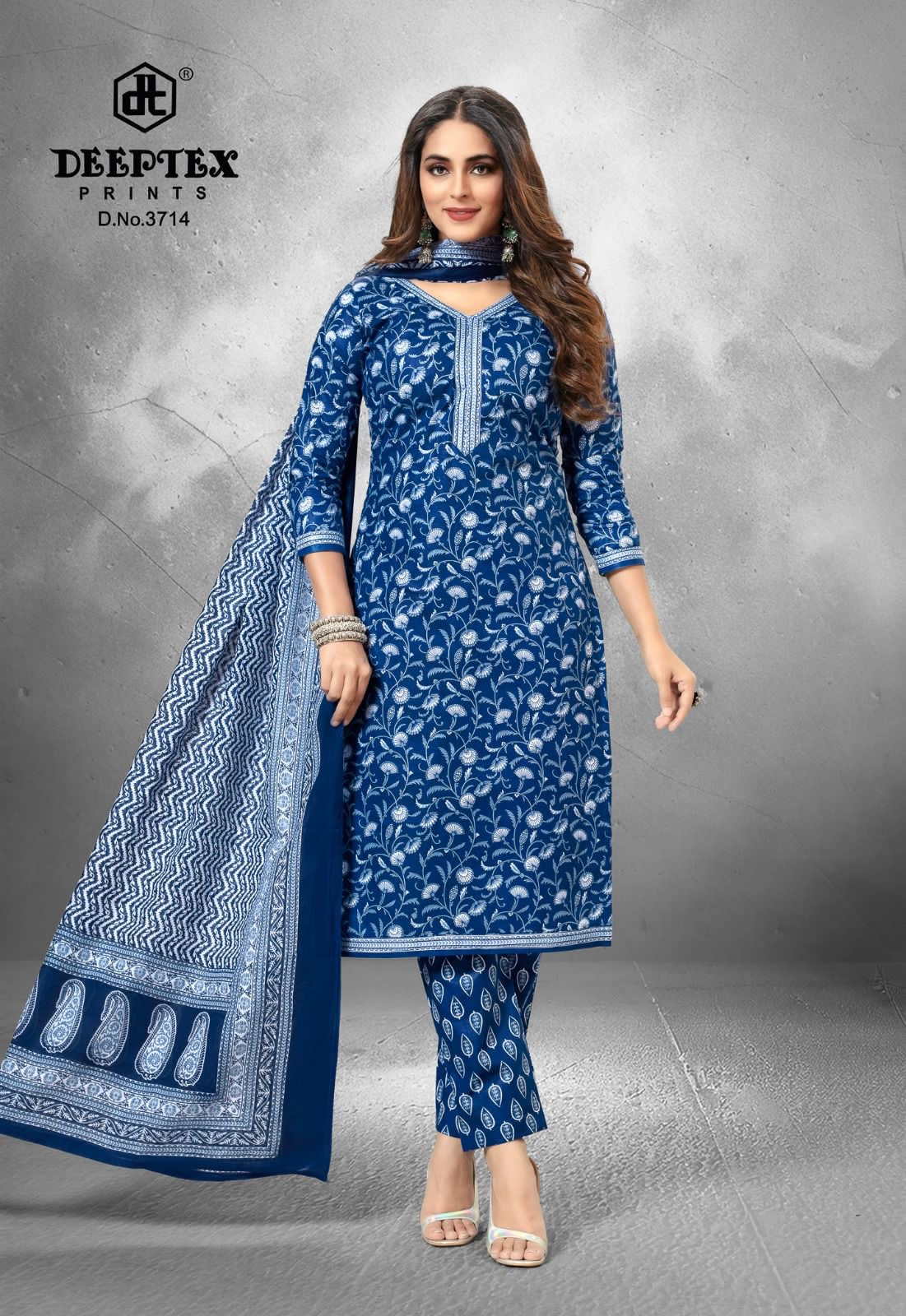 Deeptex prints chief guest vol 37 lawn cotton printed deeptex dress material jetpur - jilaniwholesalesuit