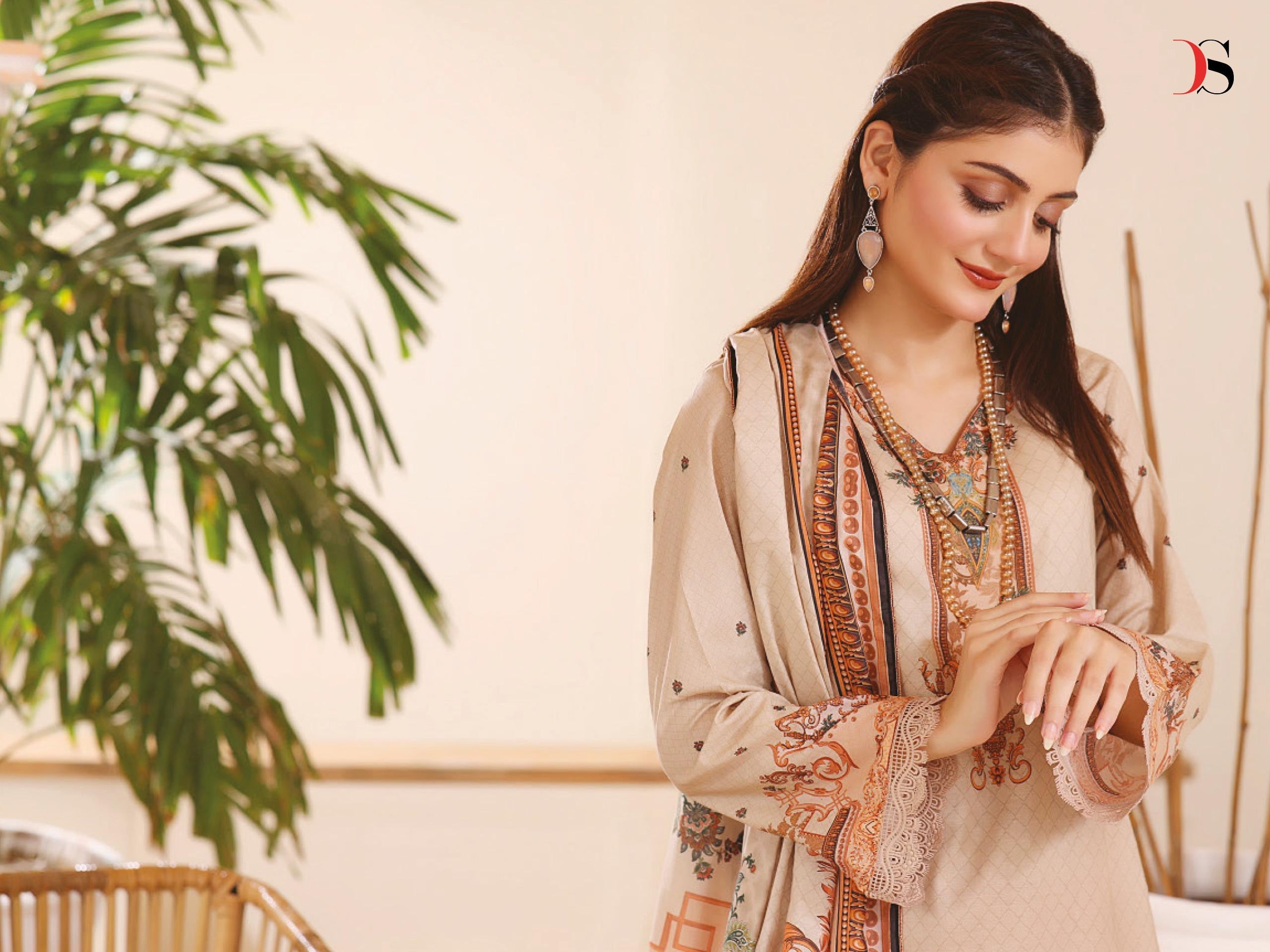 Deepsy Suits firdous lawn 24 cotton Pakistani salwar suits whoelsale