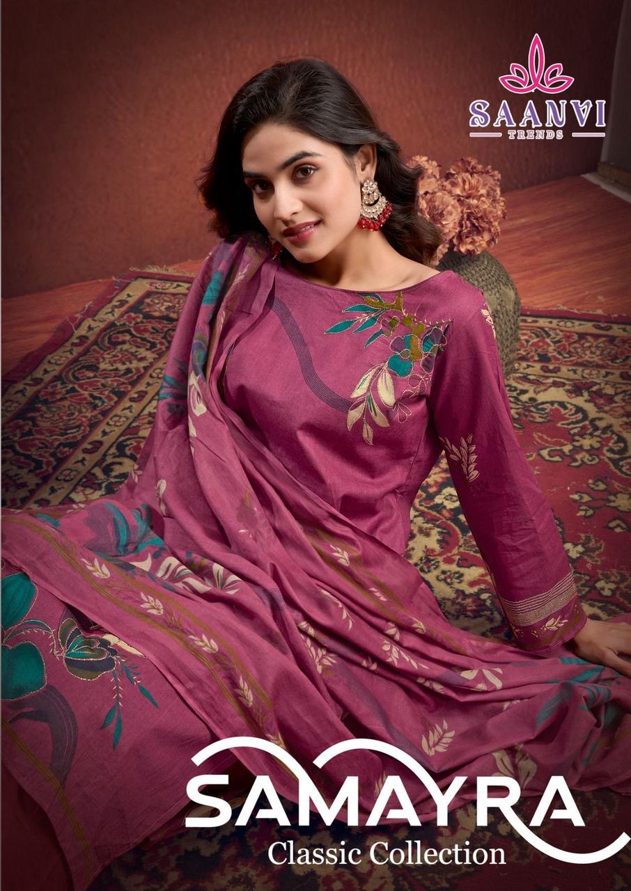 Saanvi trends samayra wholesale Trendy suits for women - jilaniwholesalesuit