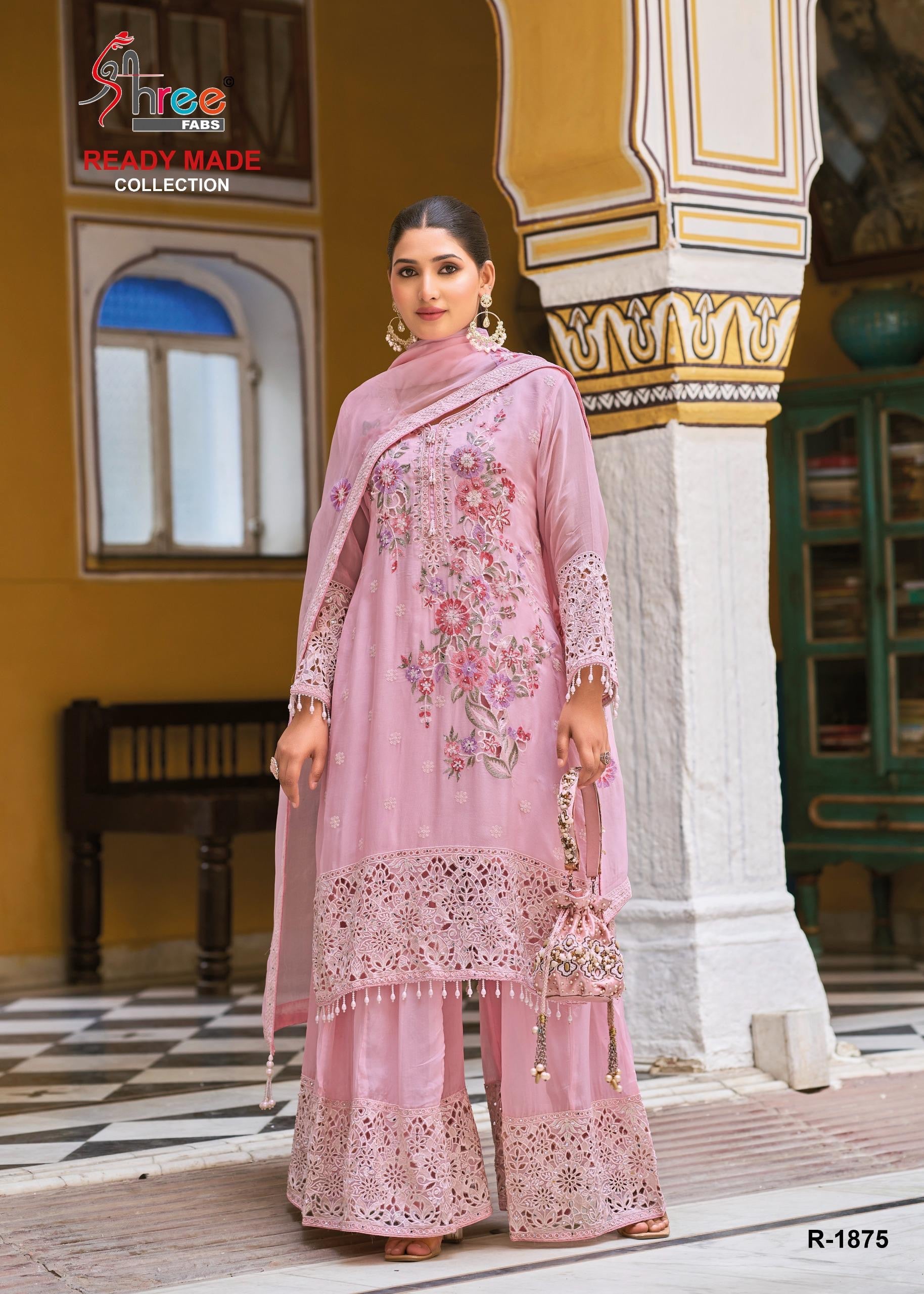 Shree fabs R 1875 Pakistani Readymade Collection Wholesale Catalog