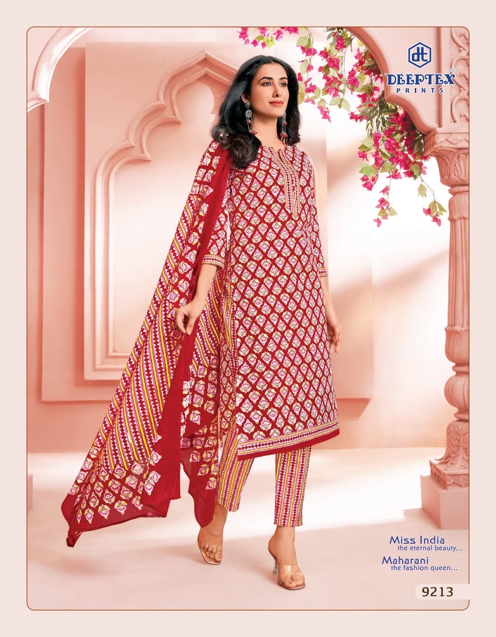 Deeptex Miss India Vol 92 Cotton printed dress material jetpur wholesale