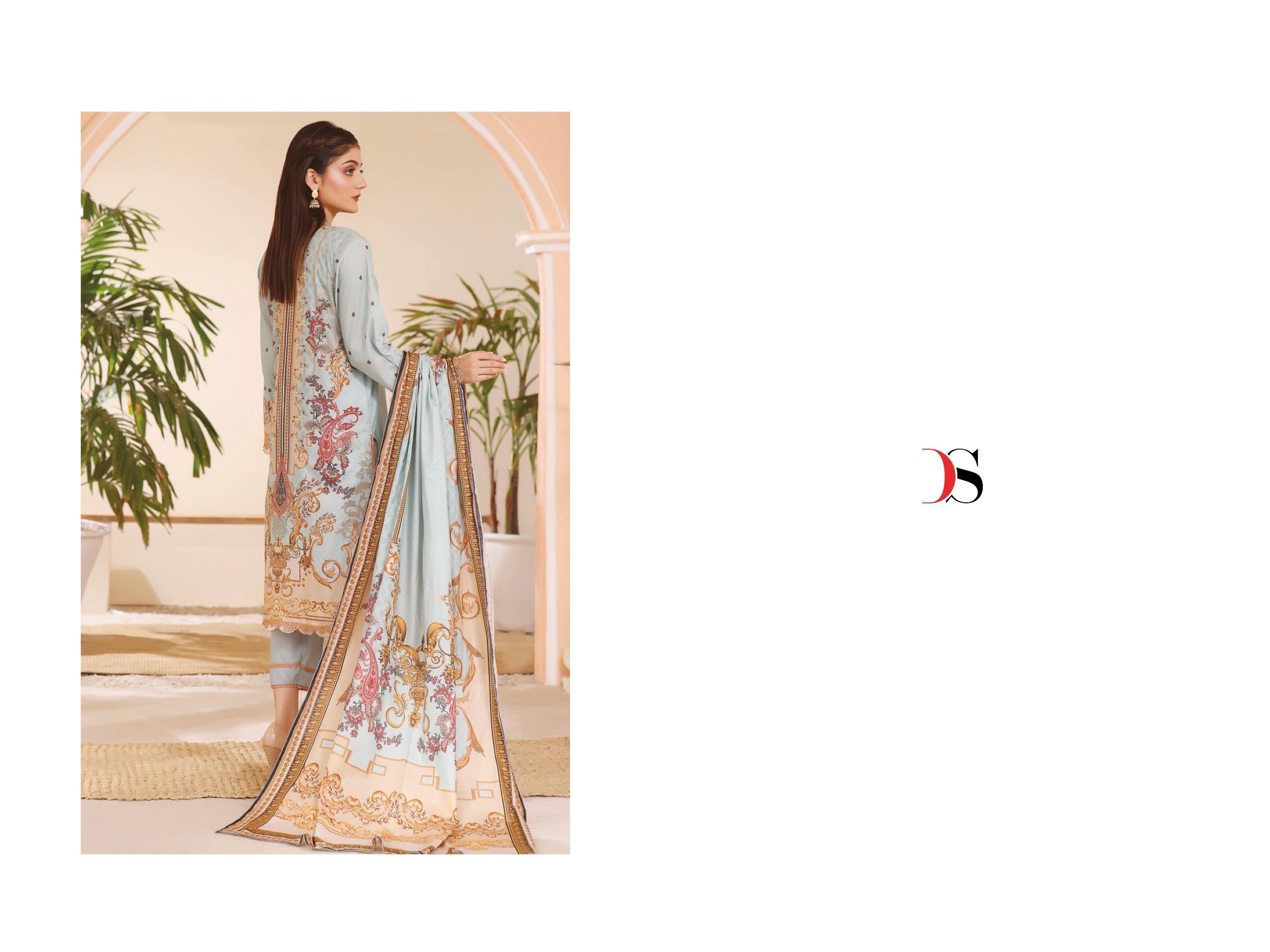 Deepsy Suits firdous lawn 24 cotton Pakistani salwar suits whoelsale