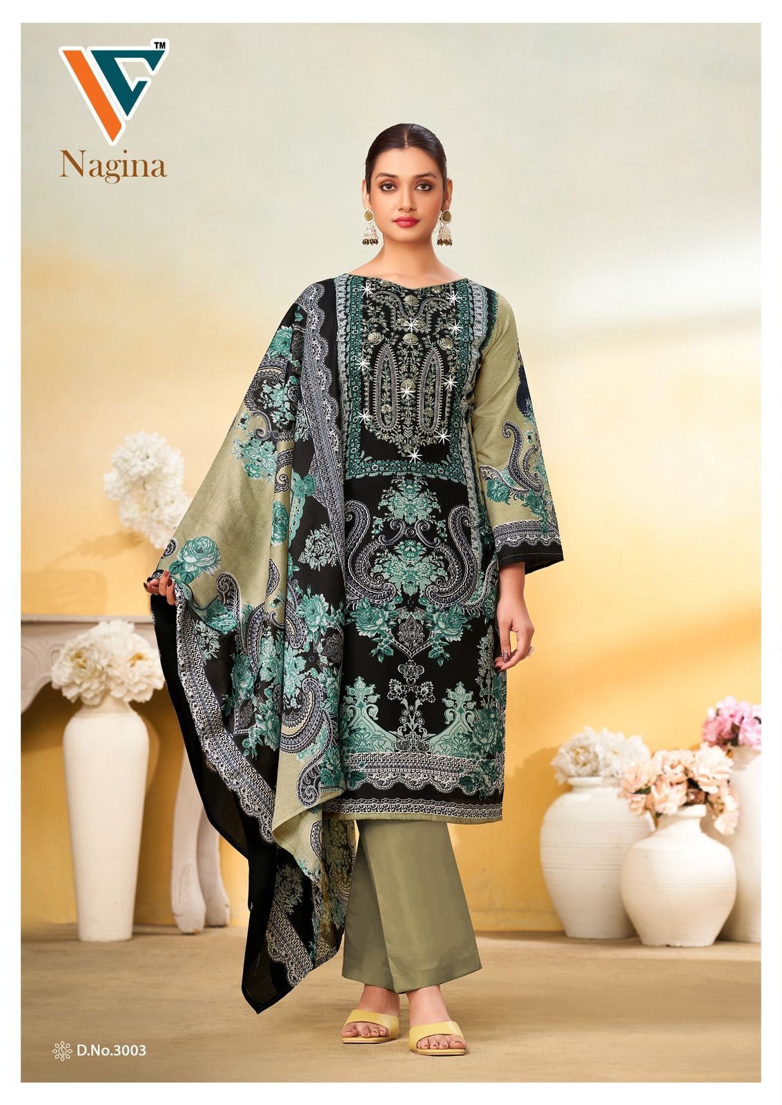 Vandana fashion nagina vol 3 wholesale salwar suit surat - jilaniwholesalesuit