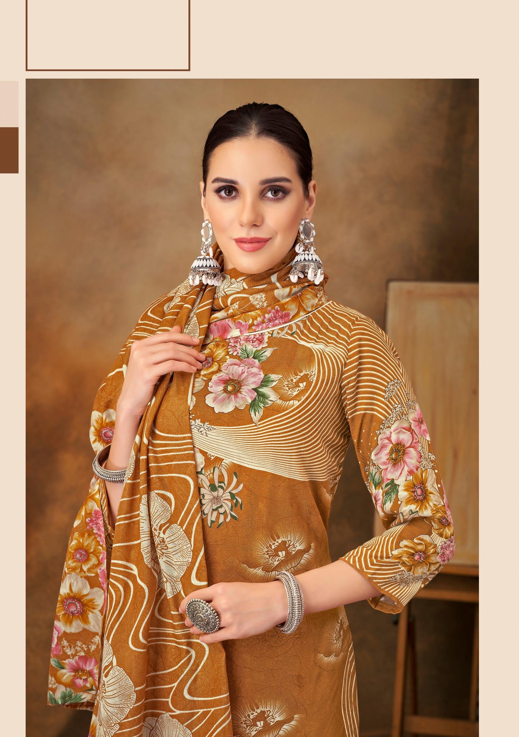 Harshit fashion hub shabana edition 1 fancy salwar suit set - jilaniwholesalesuit