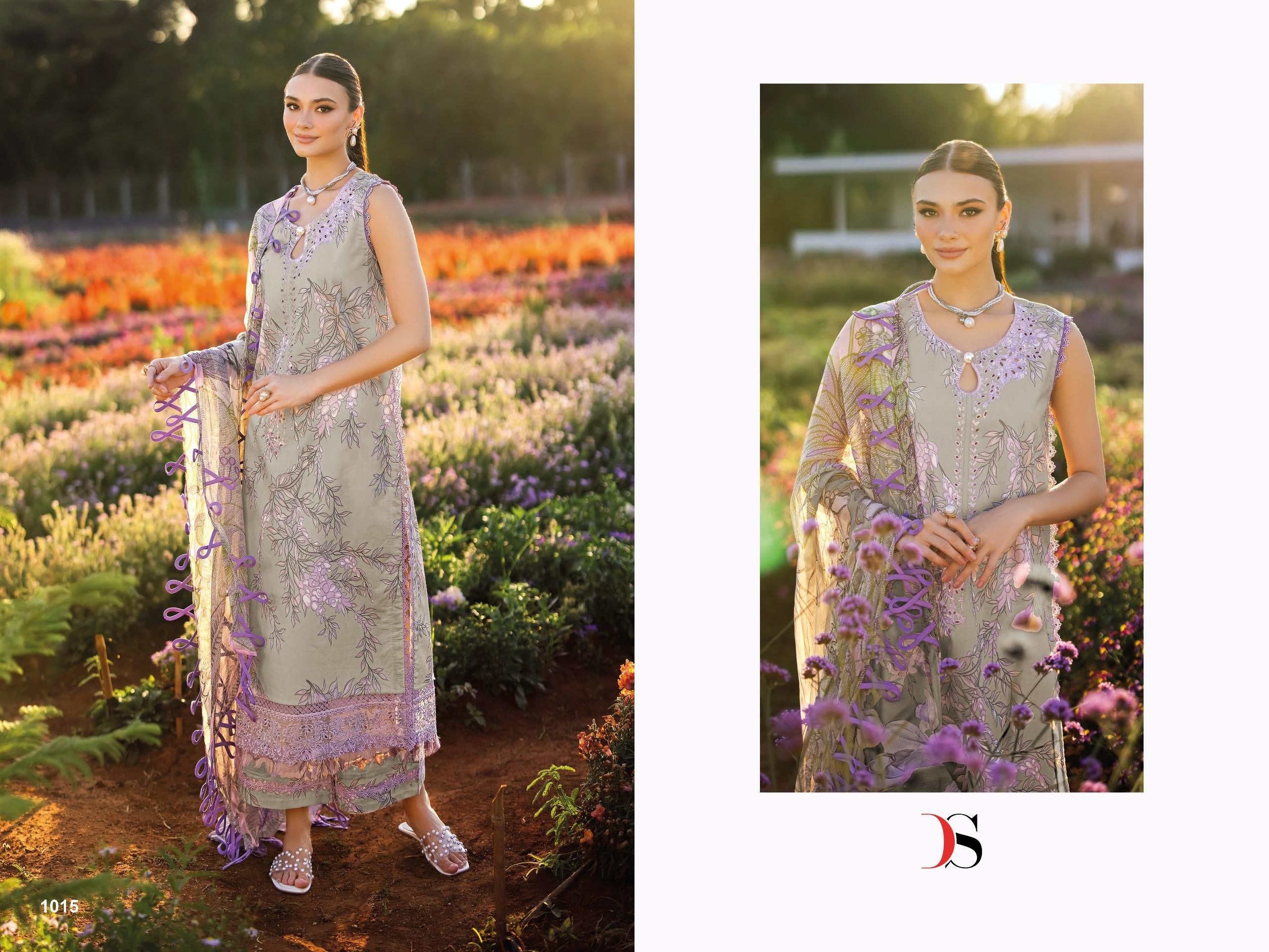 Deepsy suits jade flora 25-2 cotton Pakistani patch work salwar suit wholesale - jilaniwholesalesuit