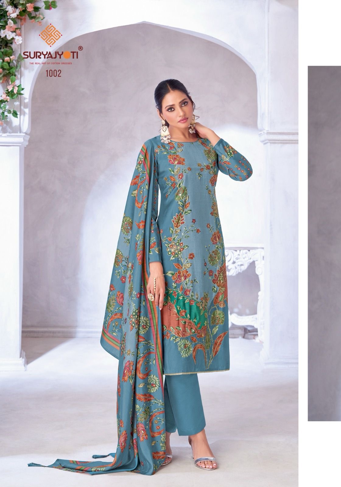 Suryajyoti Kareena vol 1 modal salwar kameez at wholesale rate - jilaniwholesalesuit