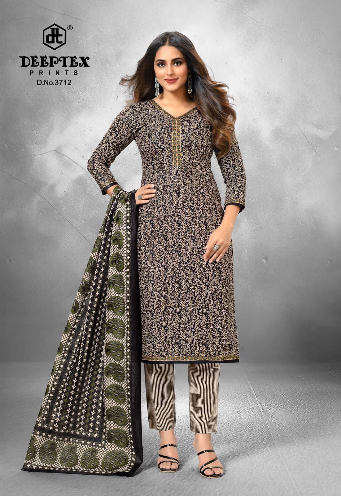 Deeptex prints chief guest vol 37 lawn cotton printed deeptex dress material jetpur - jilaniwholesalesuit