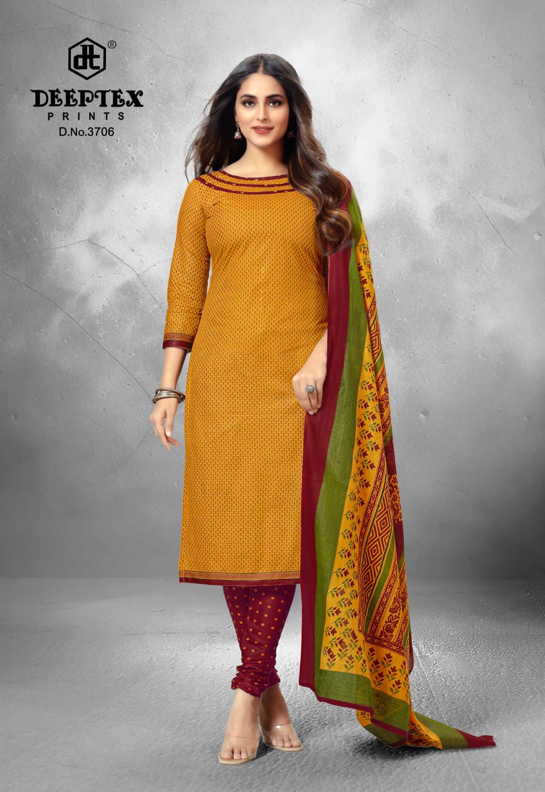 Deeptex prints chief guest vol 37 lawn cotton printed deeptex dress material jetpur - jilaniwholesalesuit
