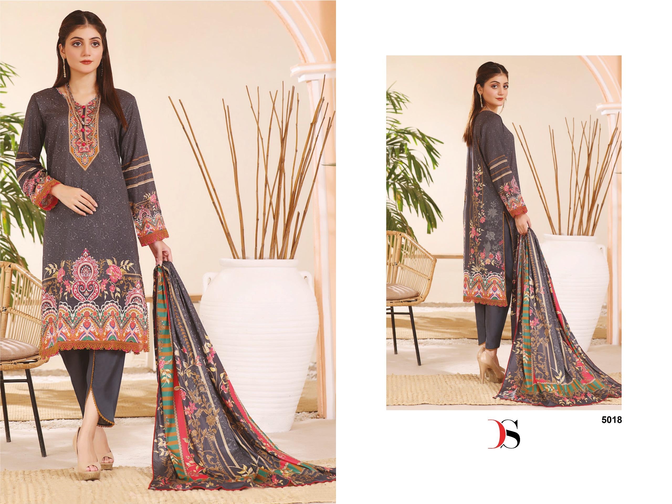 Deepsy Suits firdous lawn 24 cotton Pakistani salwar suits whoelsale