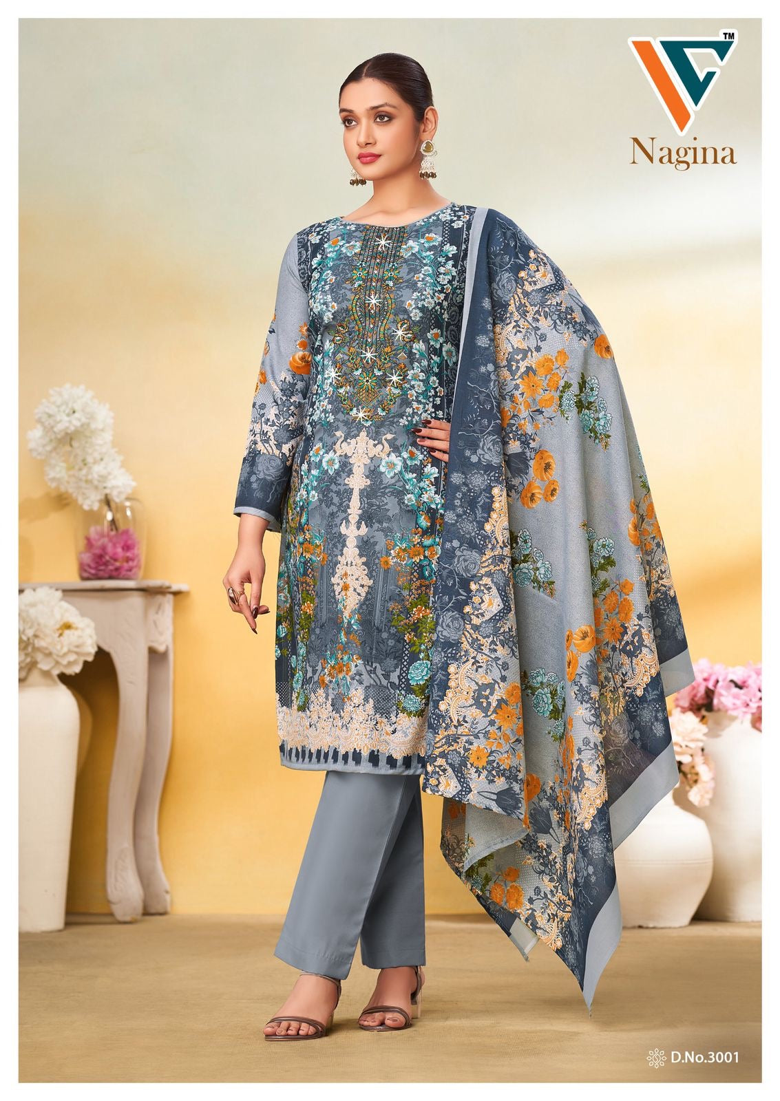 Vandana fashion nagina vol 3 wholesale salwar suit surat - jilaniwholesalesuit