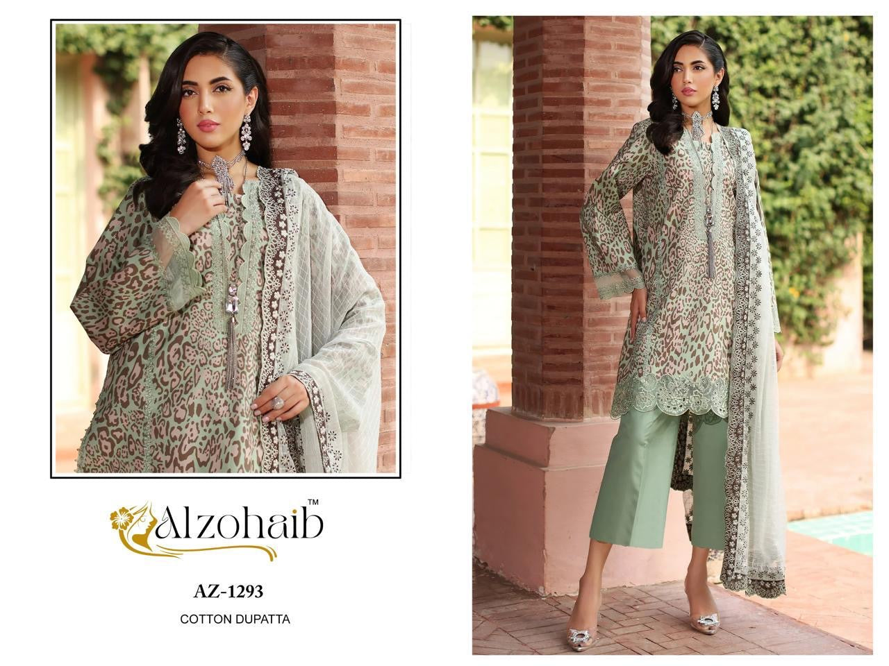 Al zohaib parisa latest Pakistani salwar kameez