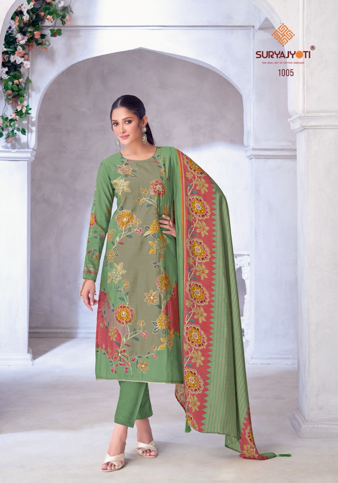 Suryajyoti Kareena vol 1 modal salwar kameez at wholesale rate - jilaniwholesalesuit