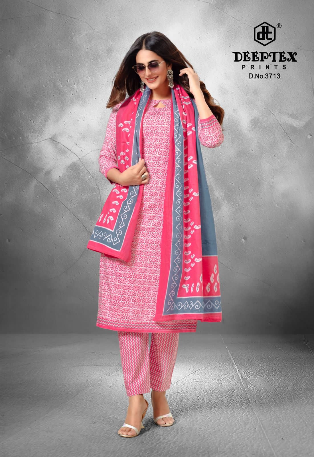 Deeptex prints chief guest vol 37 lawn cotton printed deeptex dress material jetpur - jilaniwholesalesuit