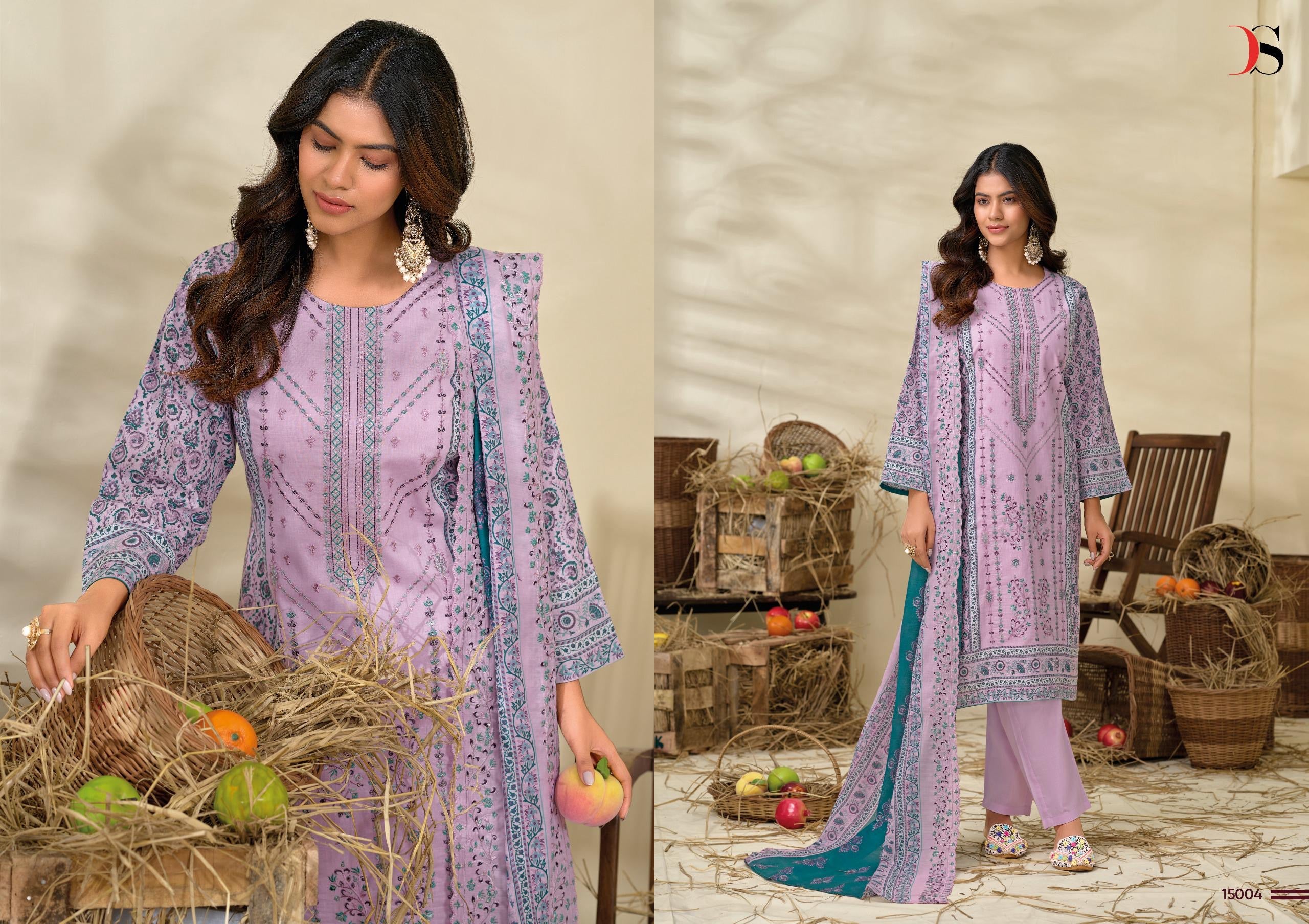 Deepsy suits bin saeed 15 lawn cotton Pakistani designer salwar suit - jilaniwholesalesuit