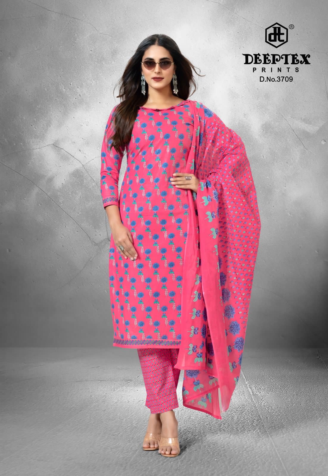 Deeptex prints chief guest vol 37 lawn cotton printed deeptex dress material jetpur - jilaniwholesalesuit