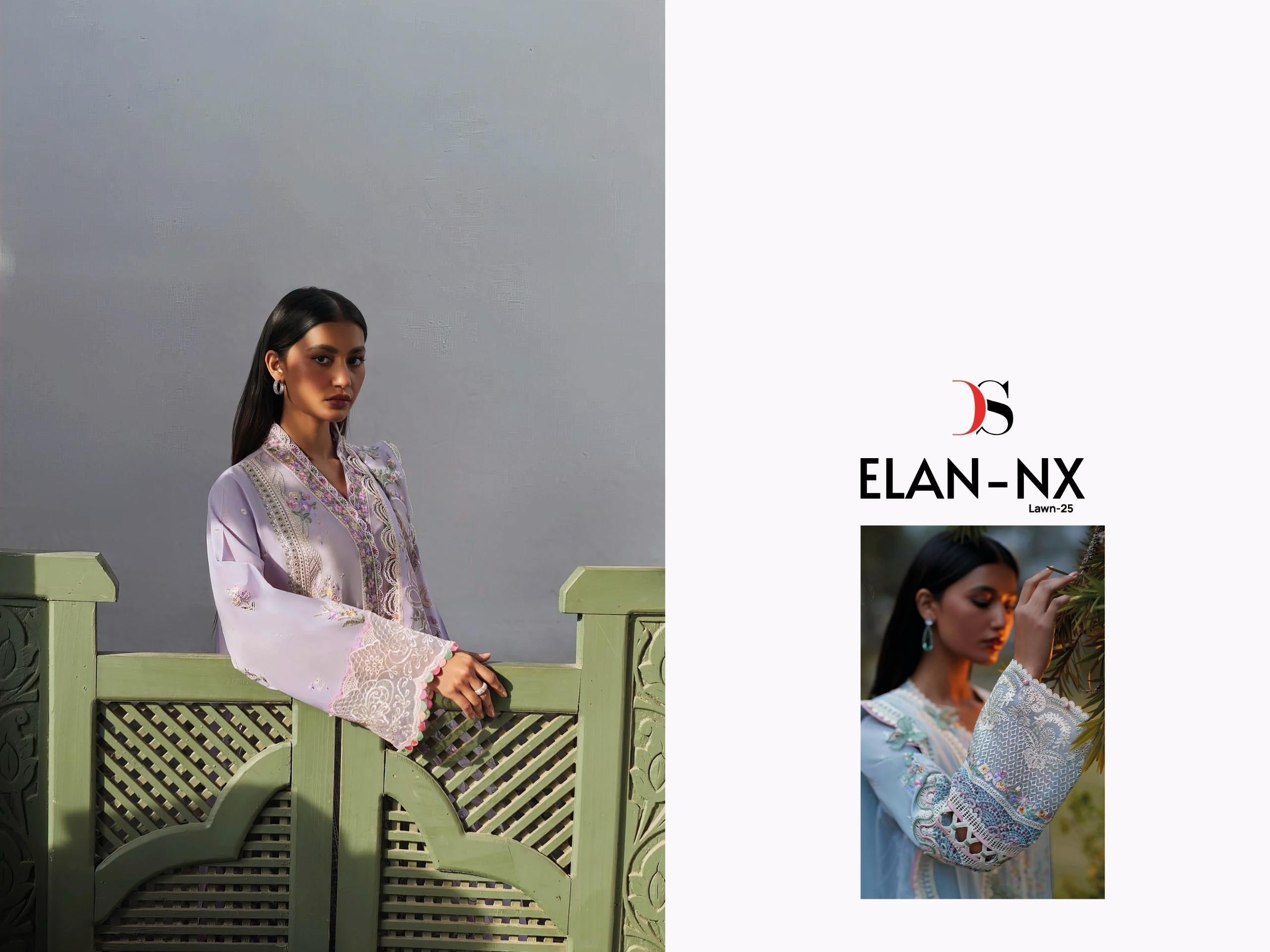 Deepsy suits elan nx lawn 25 Pakistani suits online - jilaniwholesalesuit