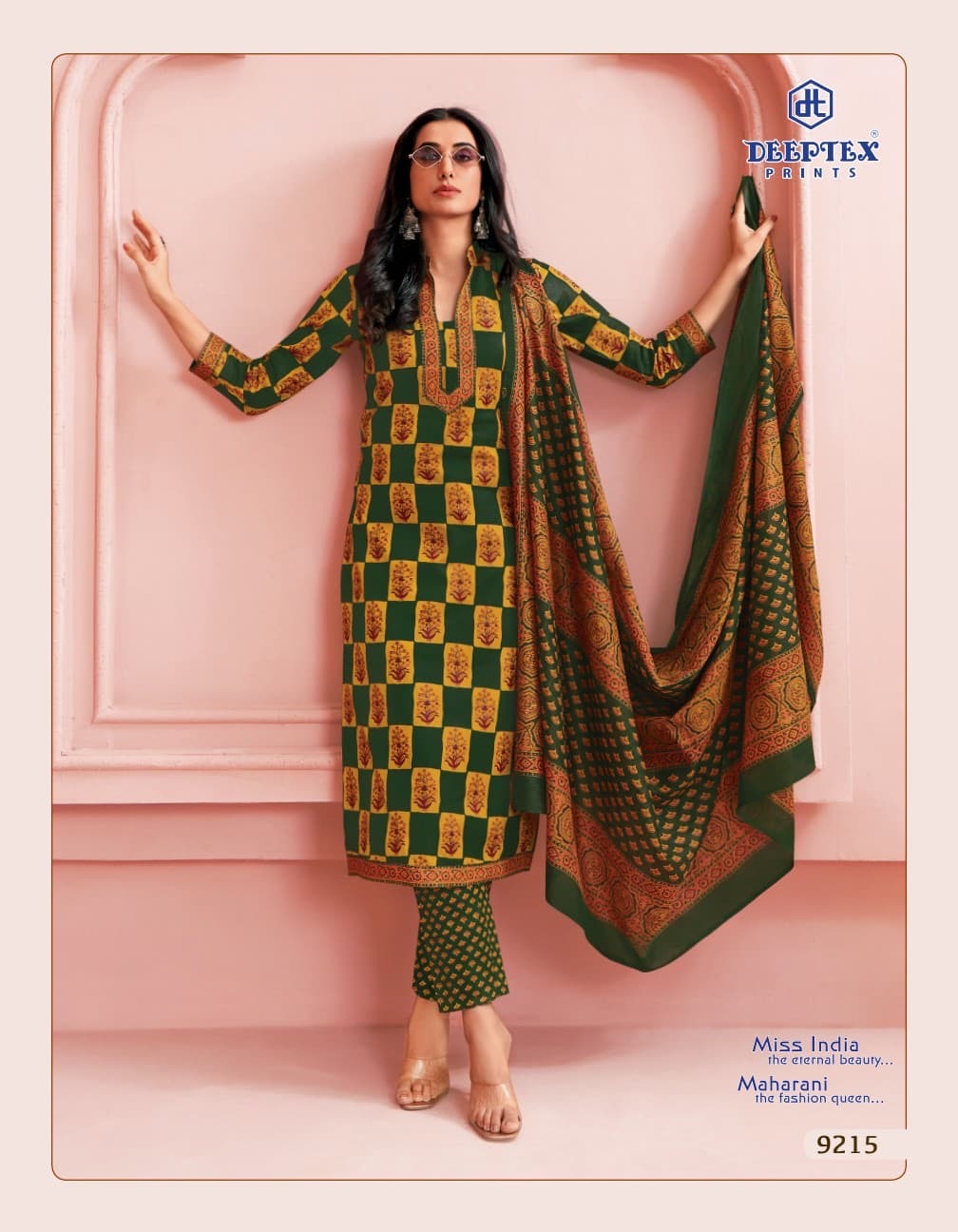 Deeptex Miss India Vol 92 Cotton printed dress material jetpur wholesale