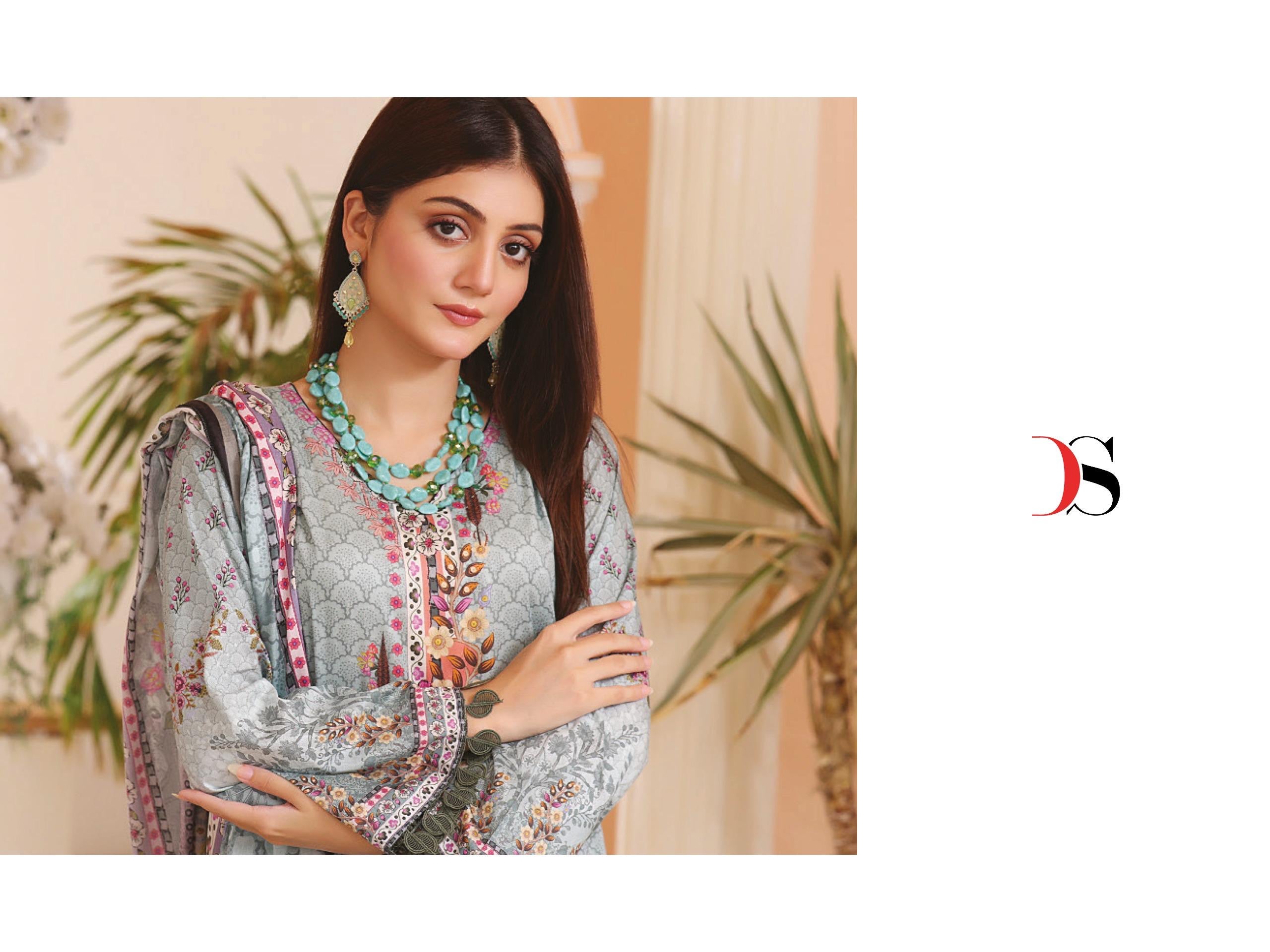 Deepsy Suits firdous lawn 24 cotton Pakistani salwar suits whoelsale