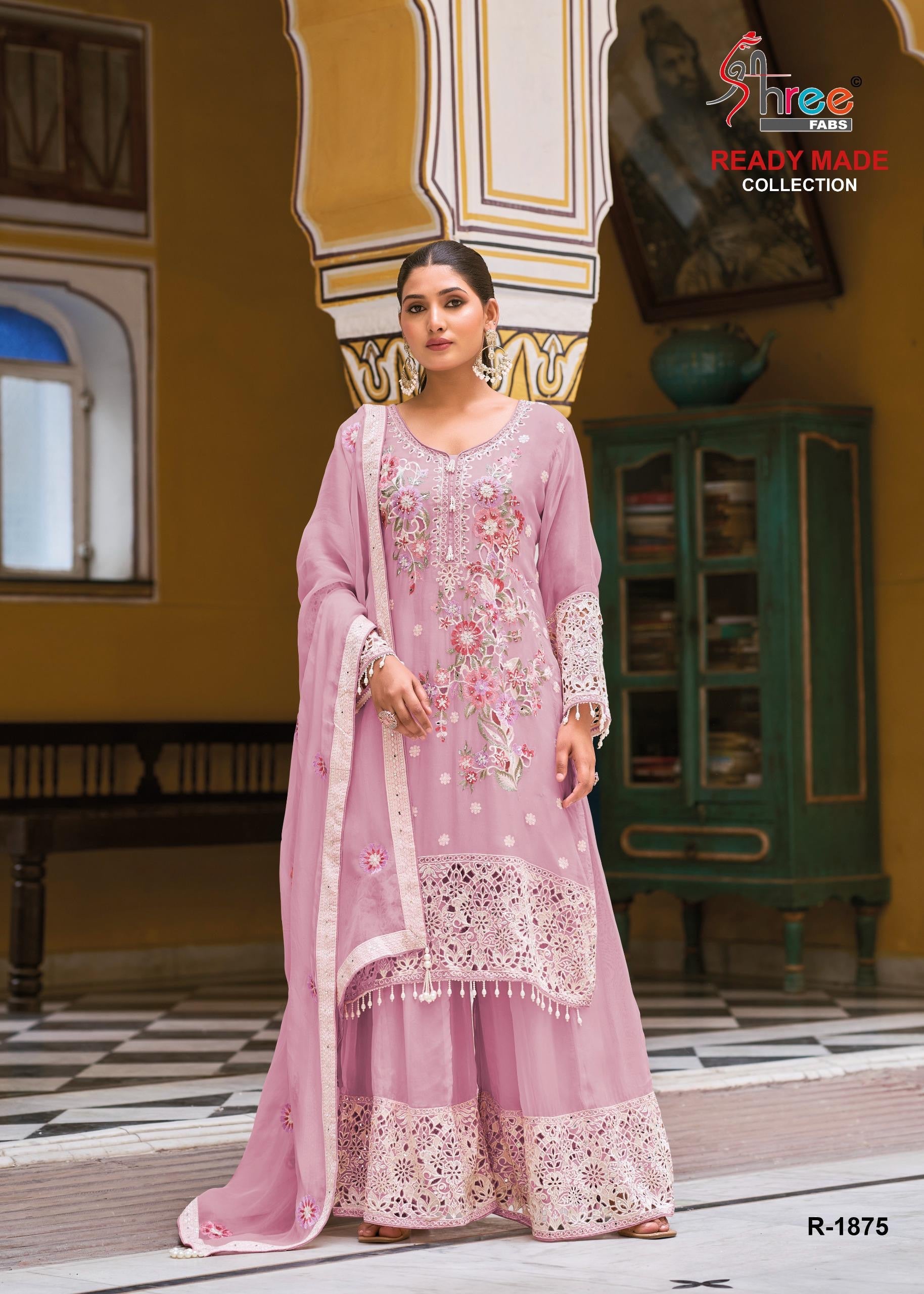 Shree fabs R 1875 Pakistani Readymade Collection Wholesale Catalog