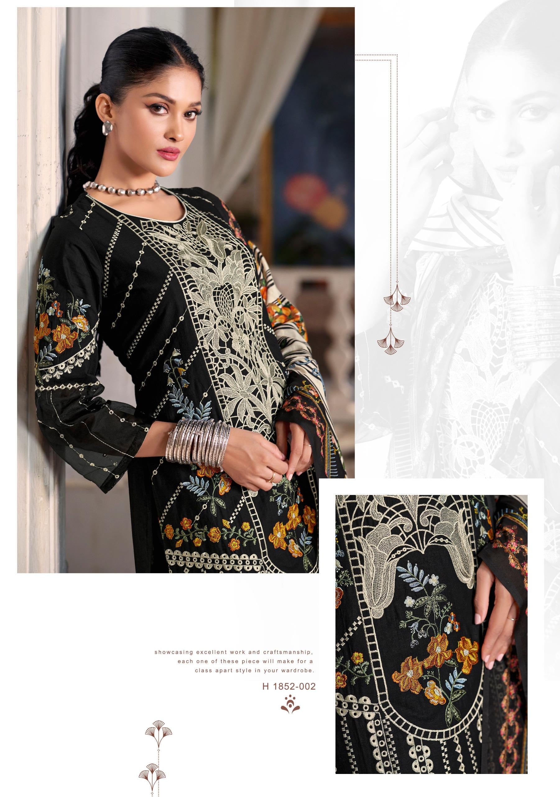 Alok suit tabeer vol 18 lawn cotton Pakistani unstitch suits - jilaniwholesalesuit