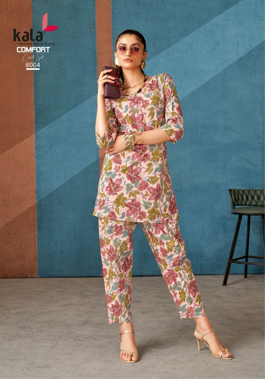 Kala presents comfort vol 3 readymade cord set at wholesale rate