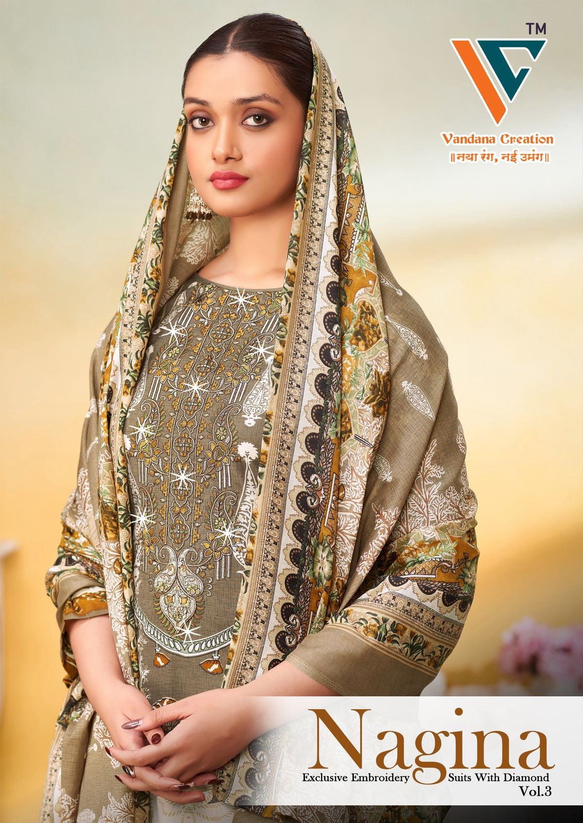 Vandana fashion nagina vol 3 wholesale salwar suit surat - jilaniwholesalesuit