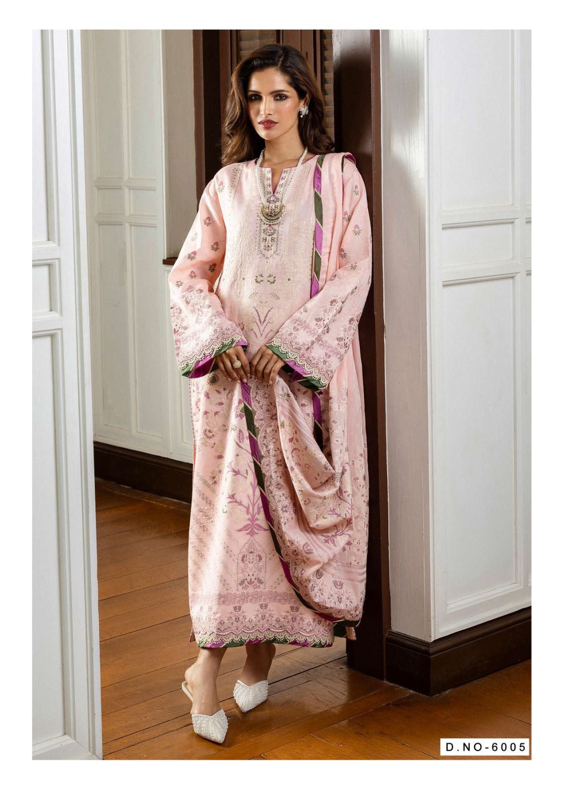 Mizaj Qurbat Vol 6 lawn cotton readymade Pakistani suits catalog - jilaniwholesalesuit