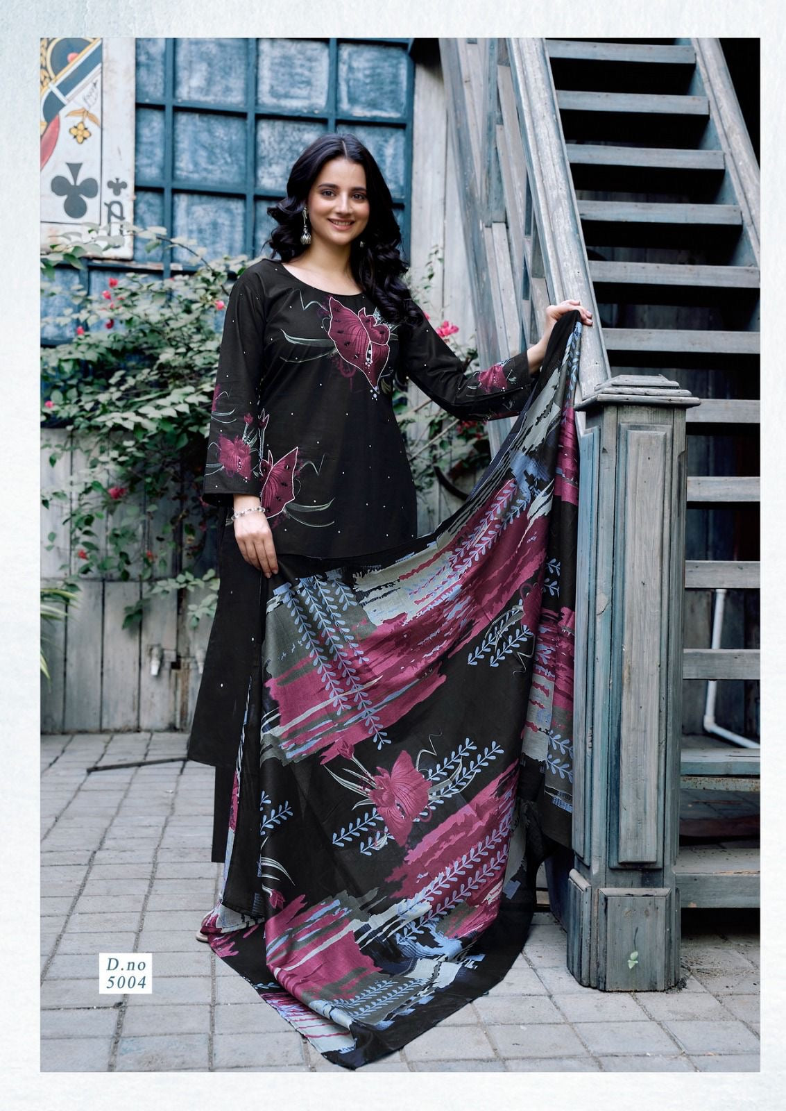 Yashika trends dua vol 5 digital print salwar suit material - jilaniwholesalesuit