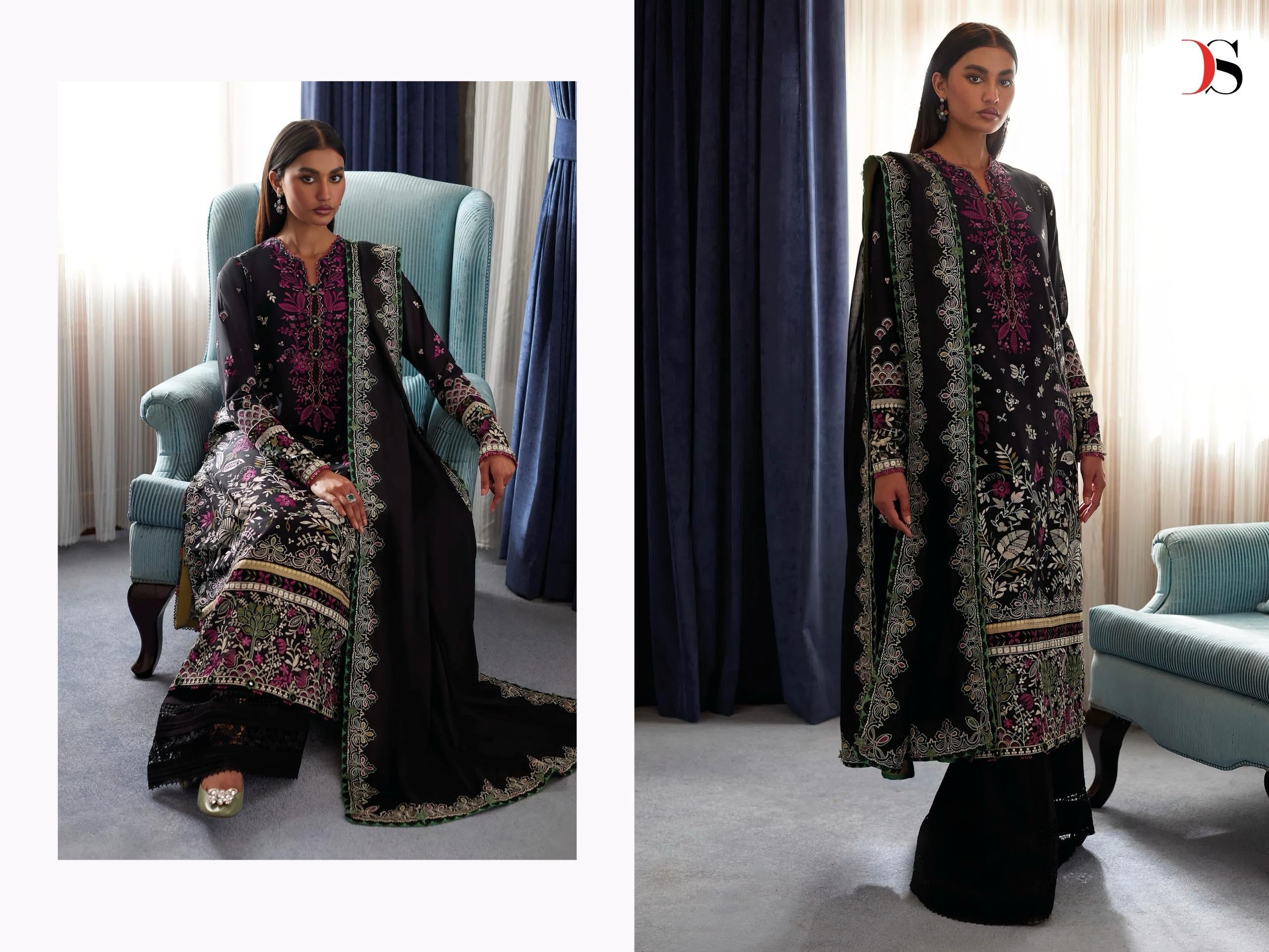 Deepsy suits elan nx lawn 25 Pakistani suits online - jilaniwholesalesuit