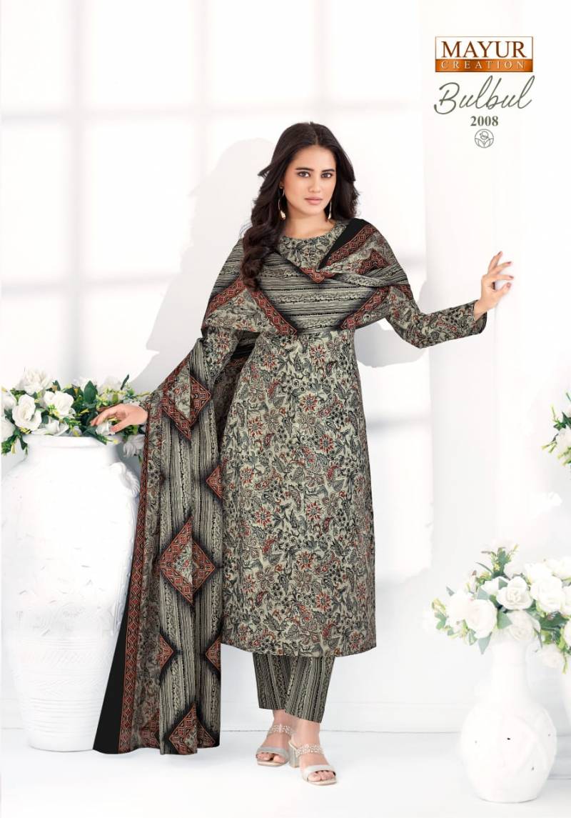 Mayur creation bul bul vol 2 cotton printed dress material wholesaler - jilaniwholesalesuit