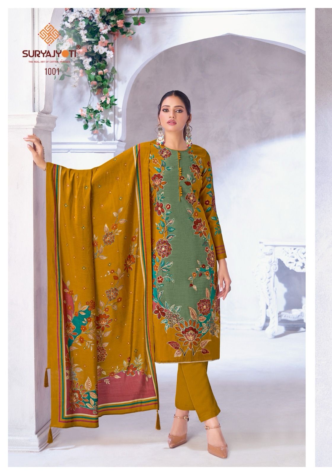 Suryajyoti Kareena vol 1 modal salwar kameez at wholesale rate - jilaniwholesalesuit