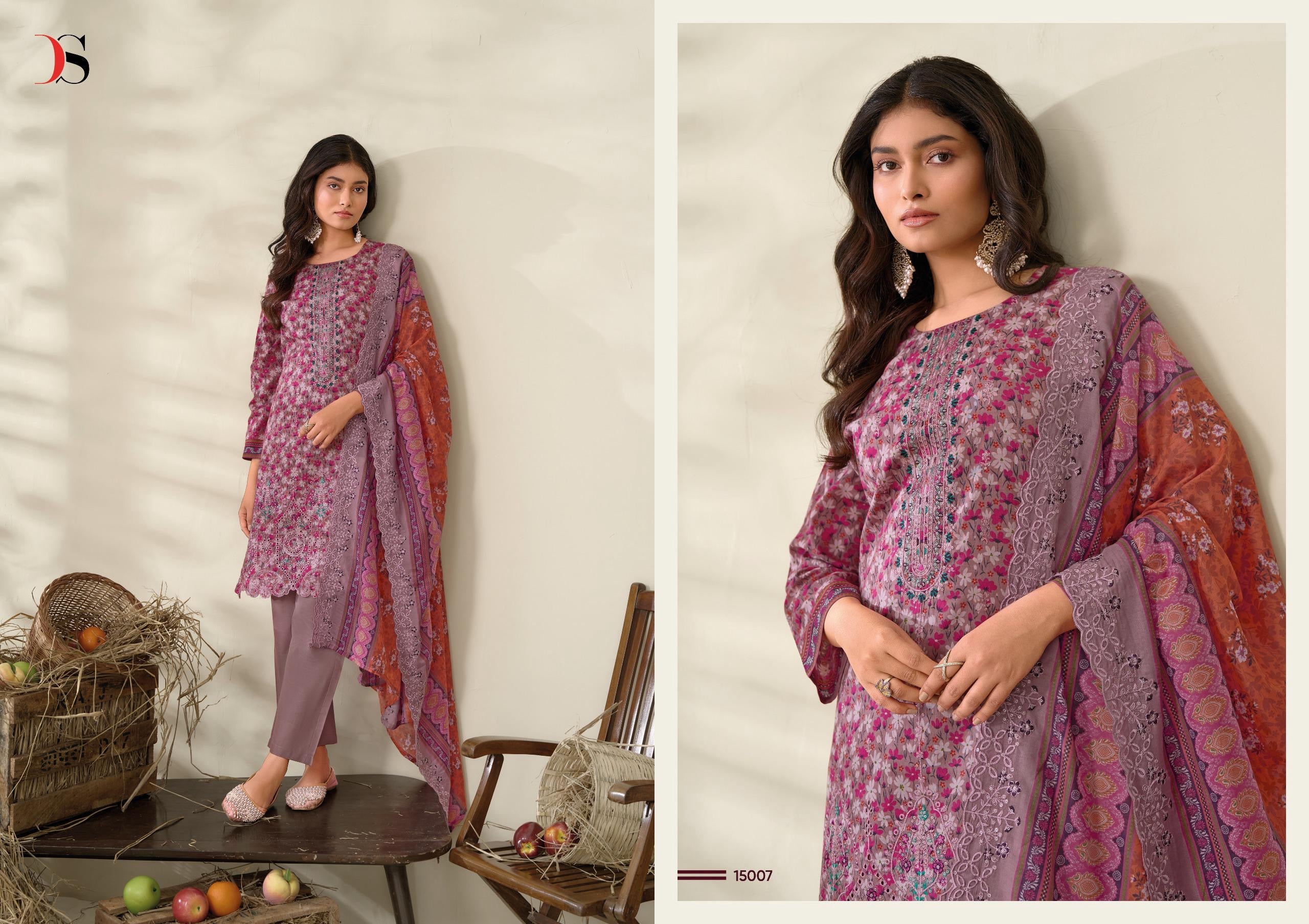Deepsy suits bin saeed 15 lawn cotton Pakistani designer salwar suit - jilaniwholesalesuit