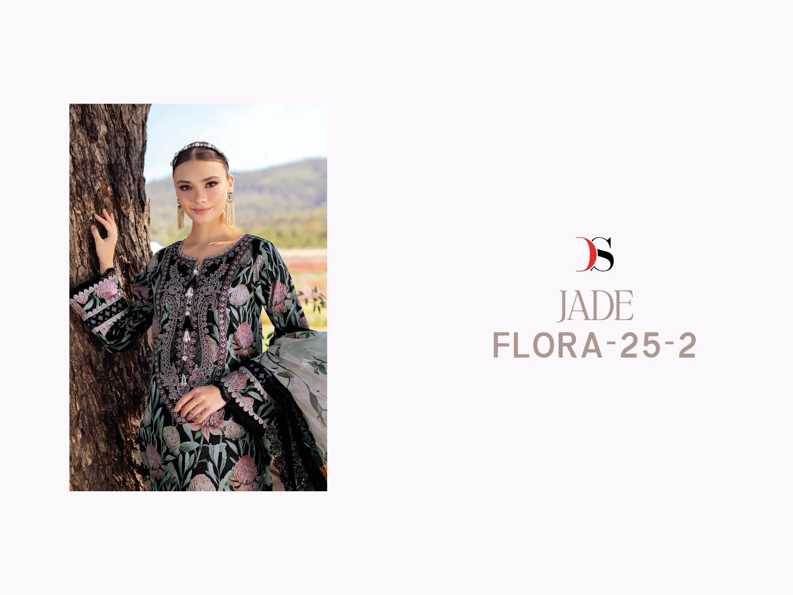Deepsy suits jade flora 25-2 cotton Pakistani patch work salwar suit wholesale - jilaniwholesalesuit