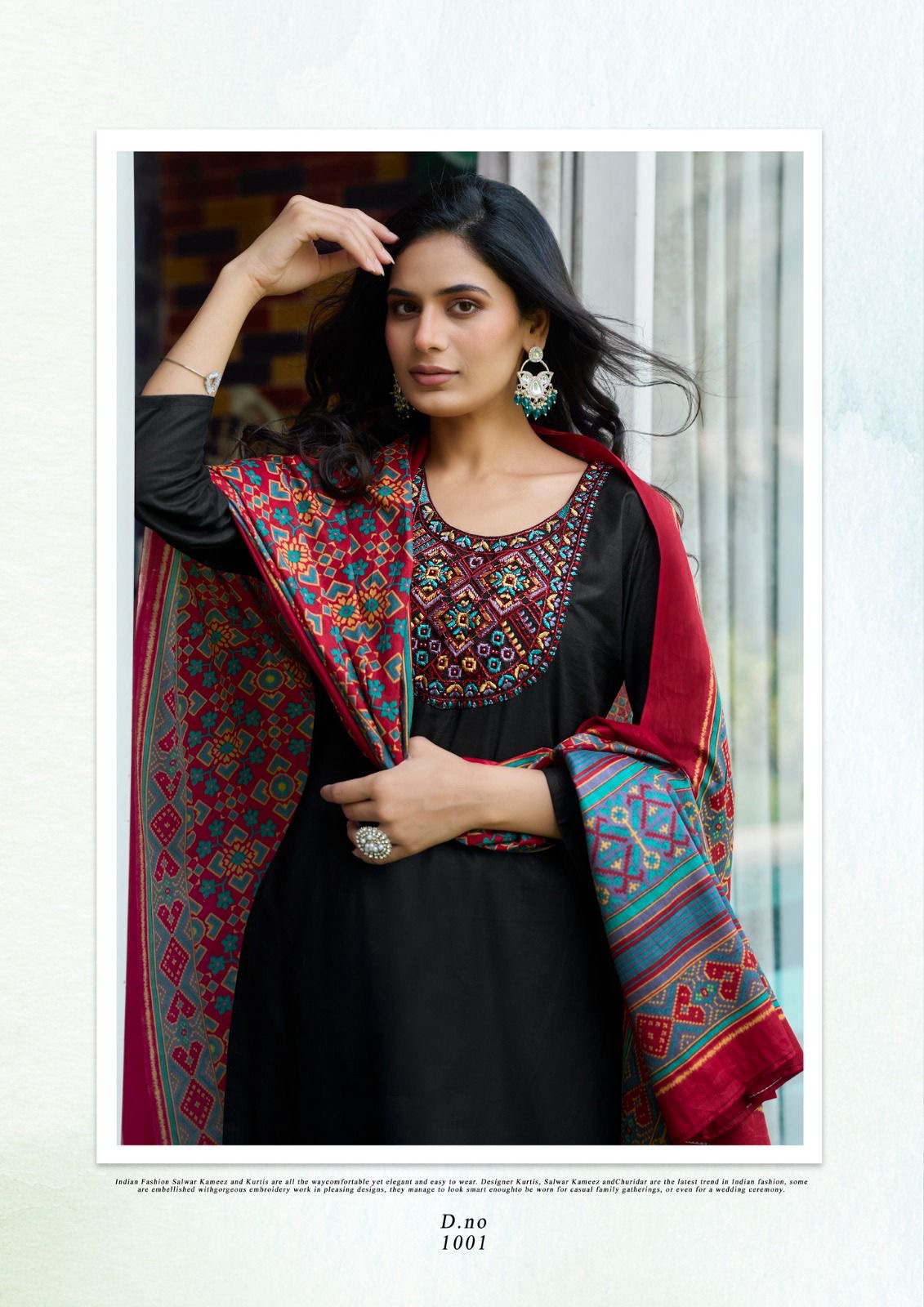 Yashika trends shanaya embroidery work cotton salwar suits wholesaler - jilaniwholesalesuit