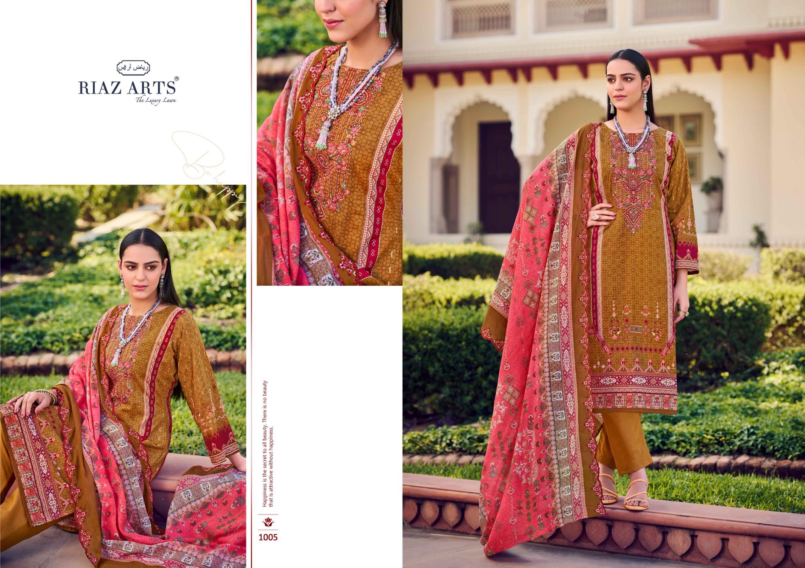 Riaz arts bin Saeed vol 7 unstitch salwar suits at wholesale rate