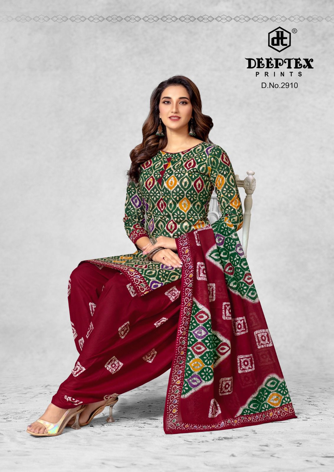 Deeptex Prints Batik Plus Vol 29 Low Range Cotton Printed Suits Jetpur - jilaniwholesalesuit