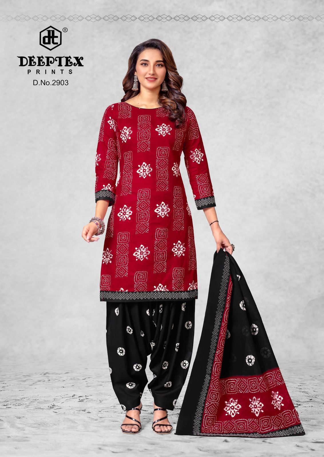 Deeptex Prints Batik Plus Vol 29 Low Range Cotton Printed Suits Jetpur - jilaniwholesalesuit