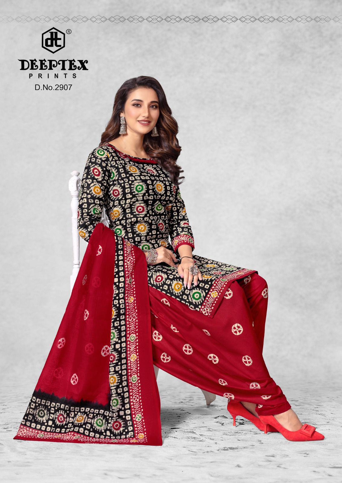 Deeptex Prints Batik Plus Vol 29 Low Range Cotton Printed Suits Jetpur - jilaniwholesalesuit