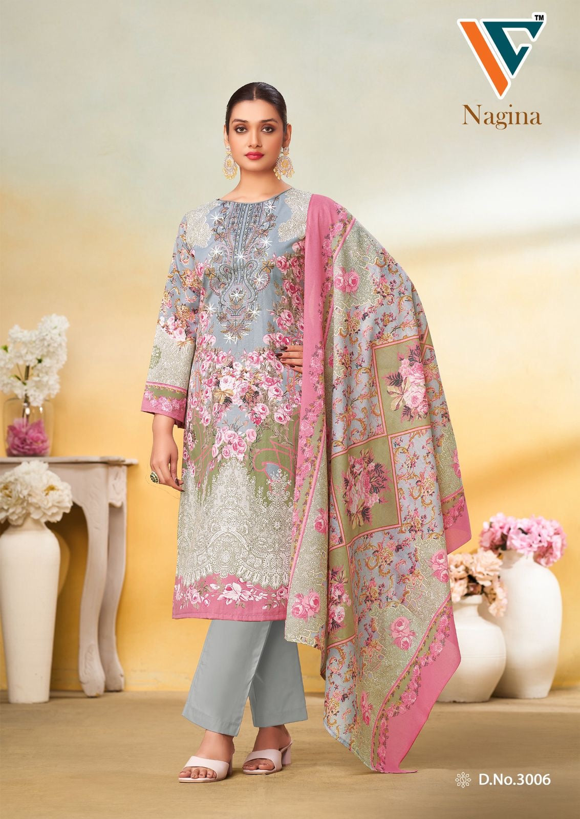 Vandana fashion nagina vol 3 wholesale salwar suit surat - jilaniwholesalesuit