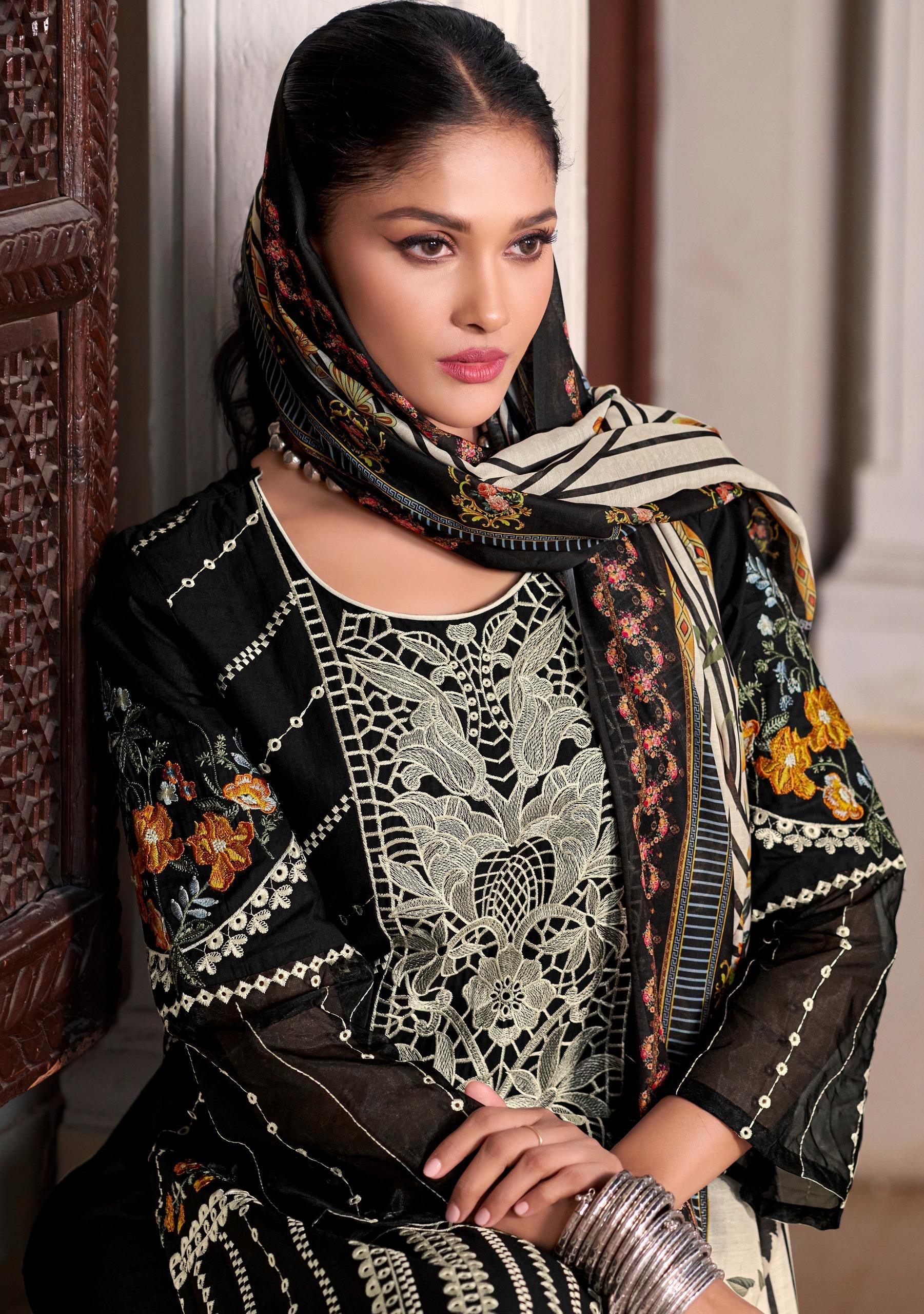 Alok suit tabeer vol 18 lawn cotton Pakistani unstitch suits - jilaniwholesalesuit
