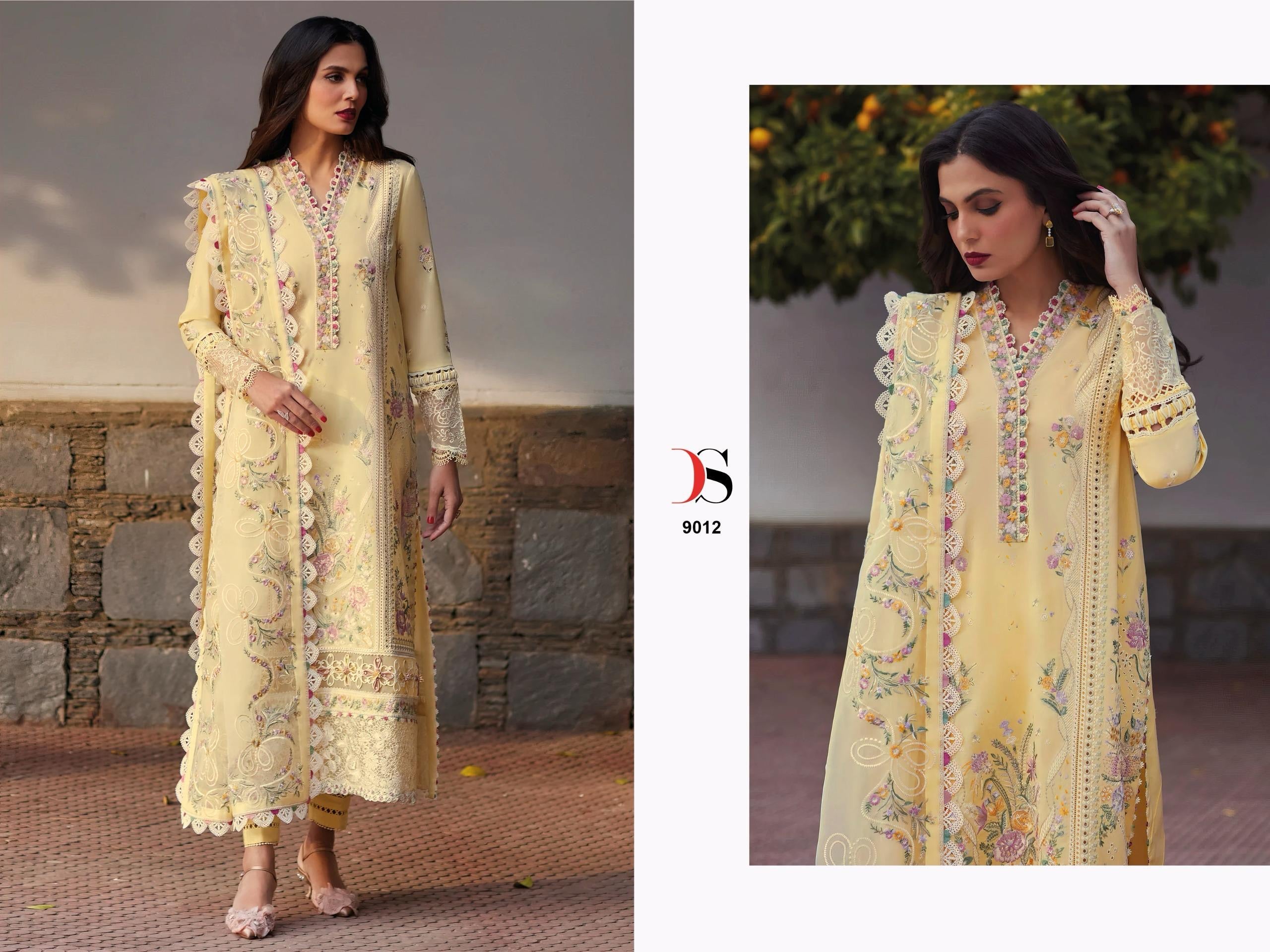 Deepsy suits elan nx lawn 25 Pakistani suits online - jilaniwholesalesuit