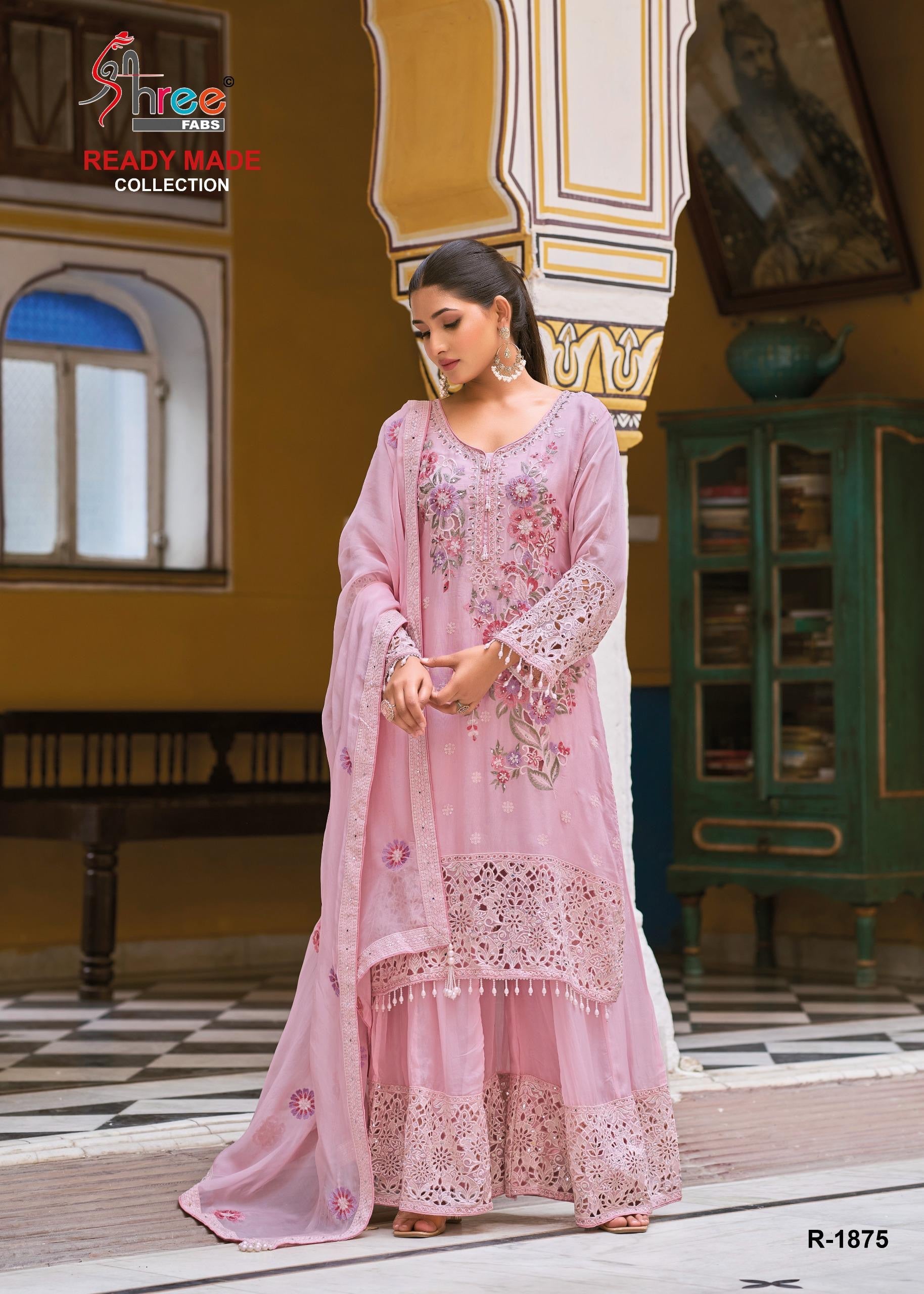 Shree fabs R 1875 Pakistani Readymade Collection Wholesale Catalog