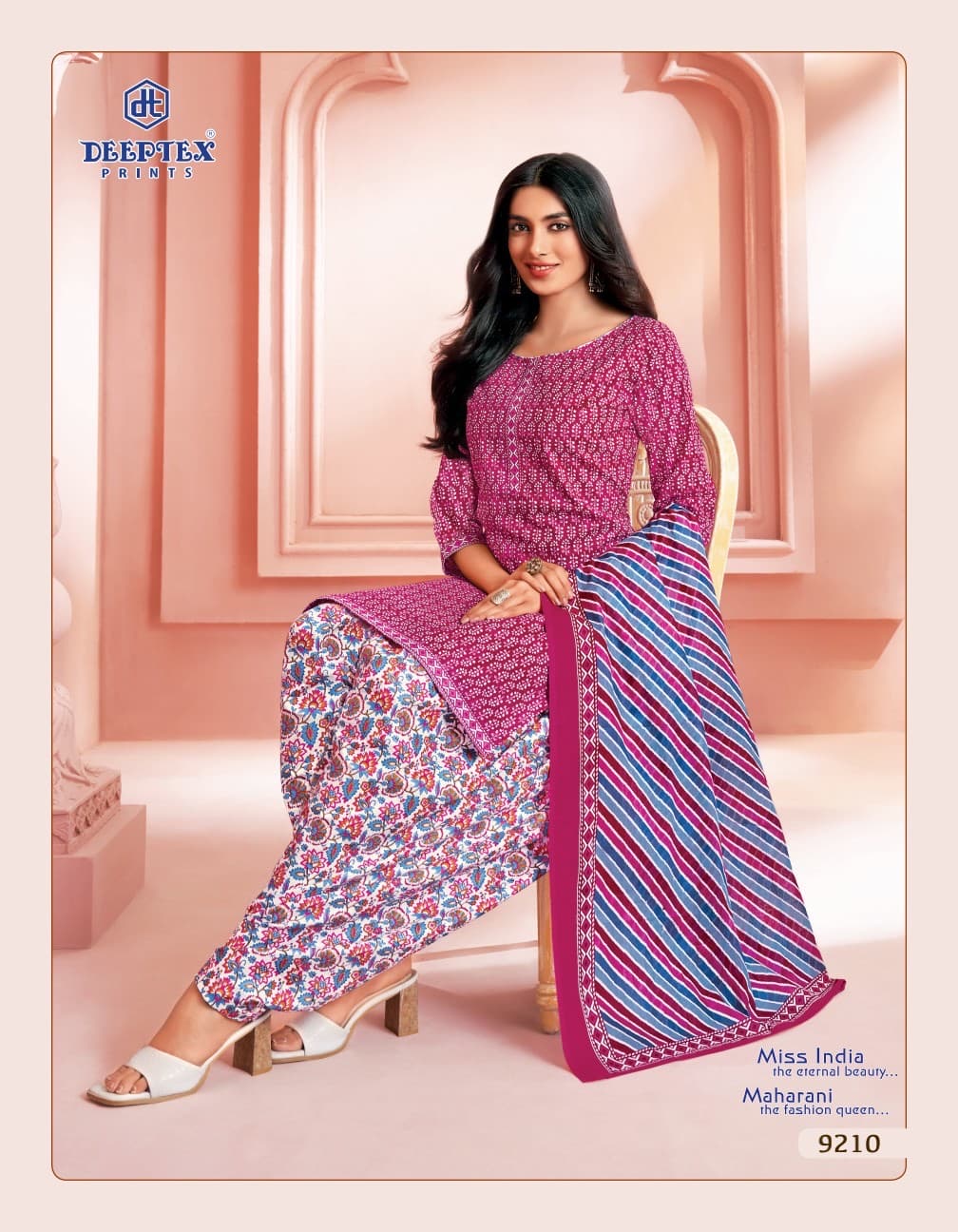 Deeptex Miss India Vol 92 Cotton printed dress material jetpur wholesale