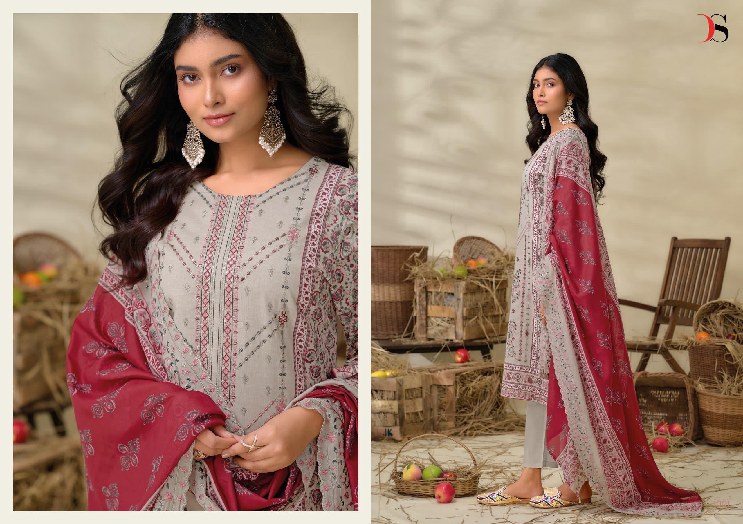Deepsy suits bin saeed 15 lawn cotton Pakistani designer salwar suit - jilaniwholesalesuit