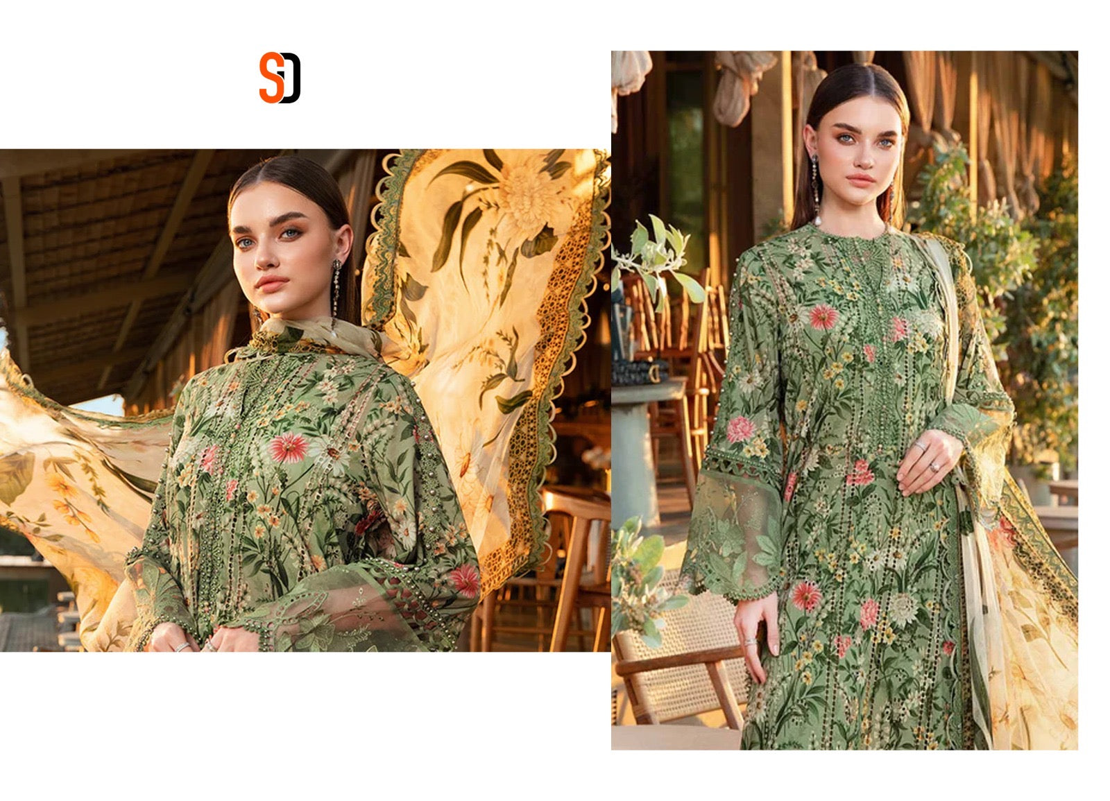 Sharaddha designer Maria b chikankari cotton collection vol 19 Pakistani salwar suit wholesaler