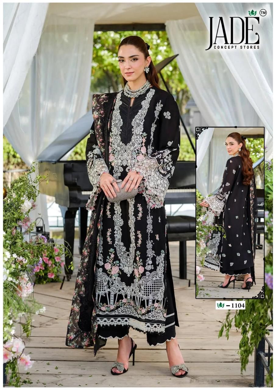 Jade crimson vol 11 Pakistani dress material at wholesale rate