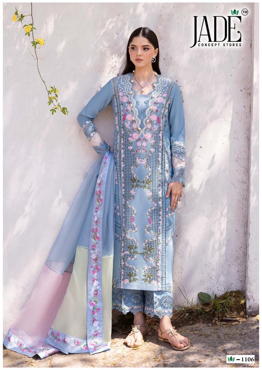 Jade crimson vol 11 Pakistani dress material at wholesale rate