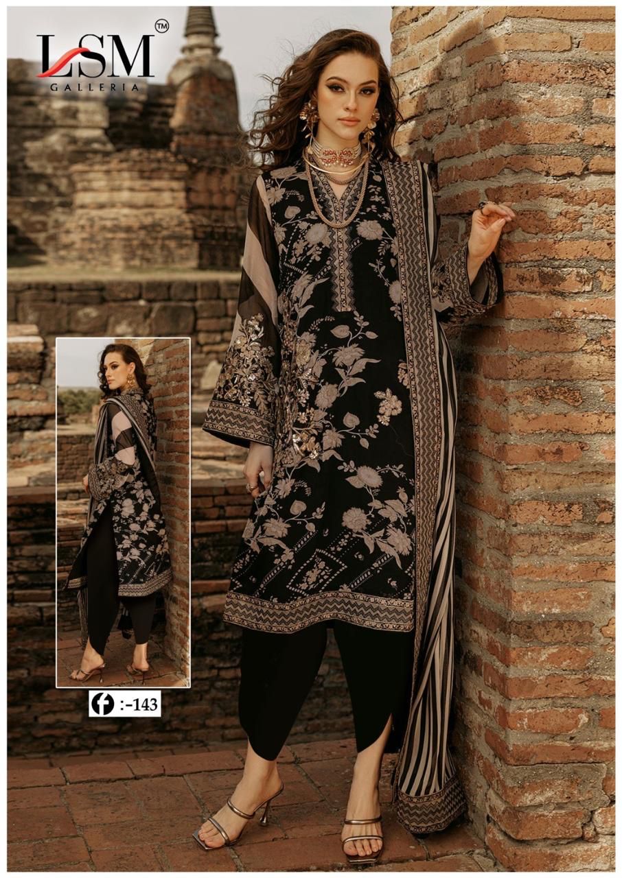 LSM Galleria Firdous Queen Vol 14 Lawn Cotton Wholesale Catalog Surat - jilaniwholesalesuit