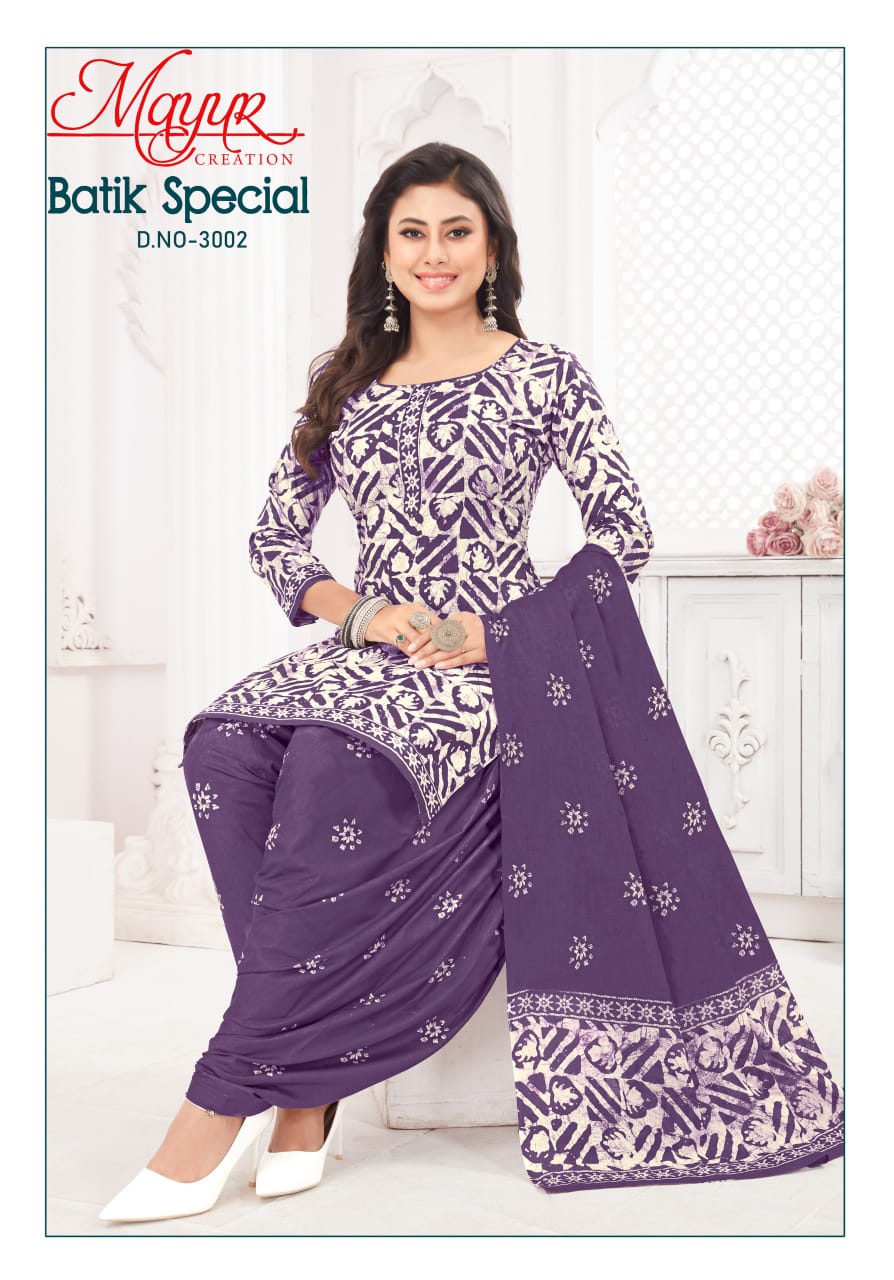 Mayur Batik Special Vol 30 Cotton Printed Dress Material Jetpur - jilaniwholesalesuit